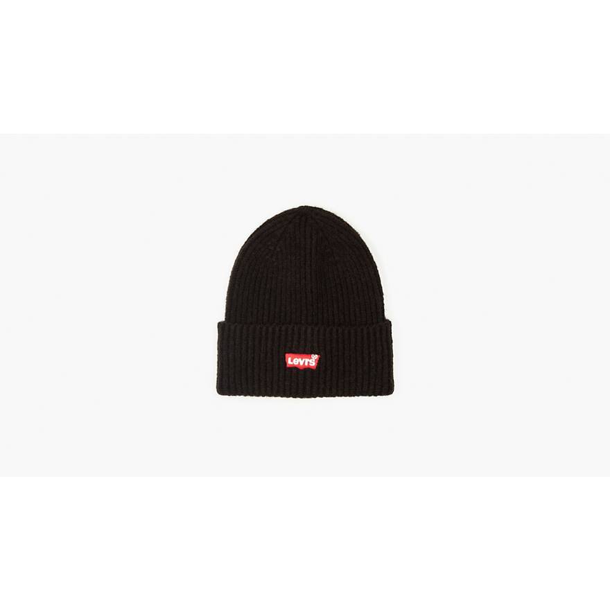 Essential Ribbed Batwing Beanie 1