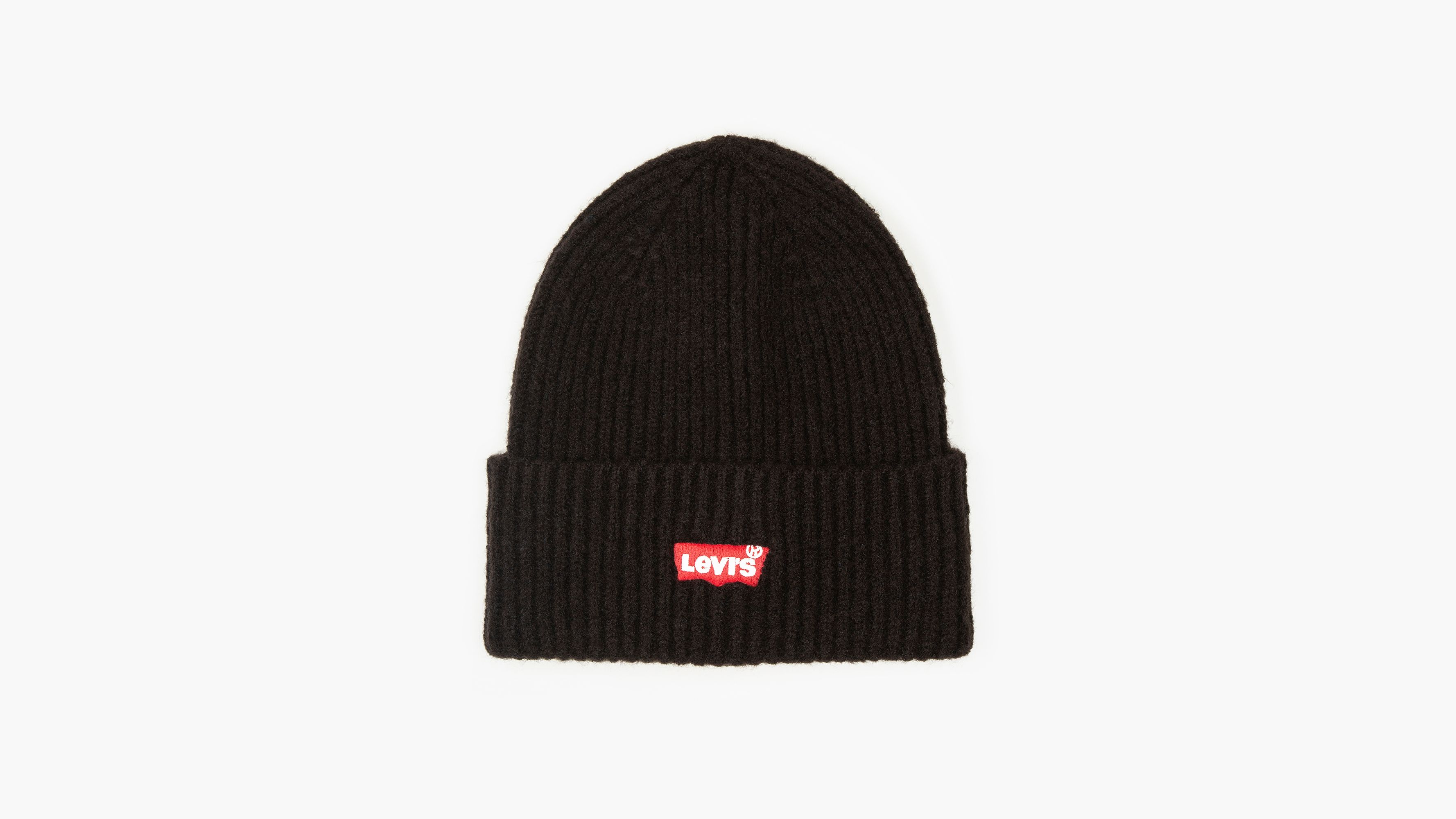 Essential Ribbed Batwing Beanie 1