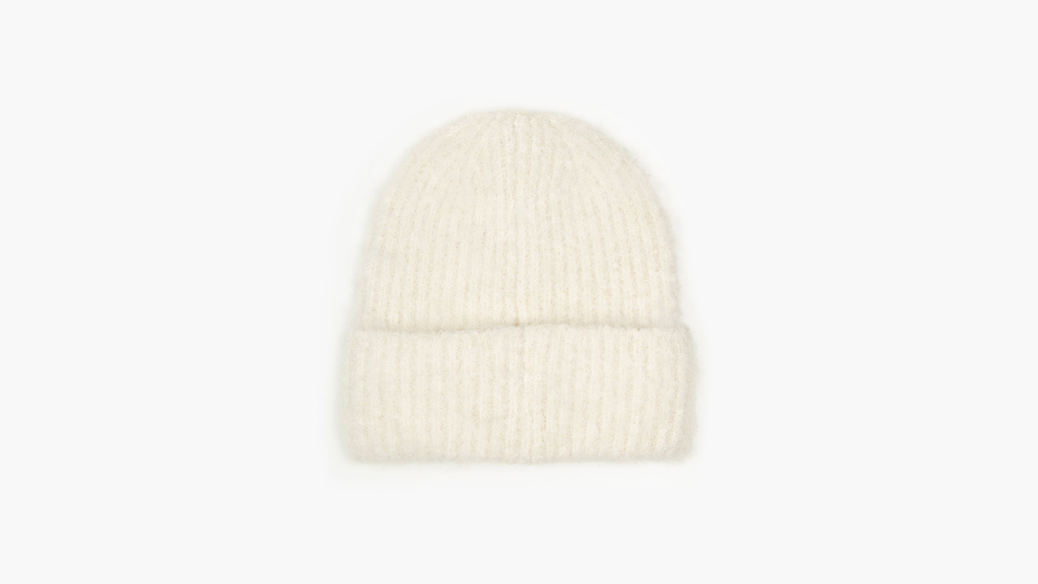 Fuzzy Beanie - White | Levi's® US