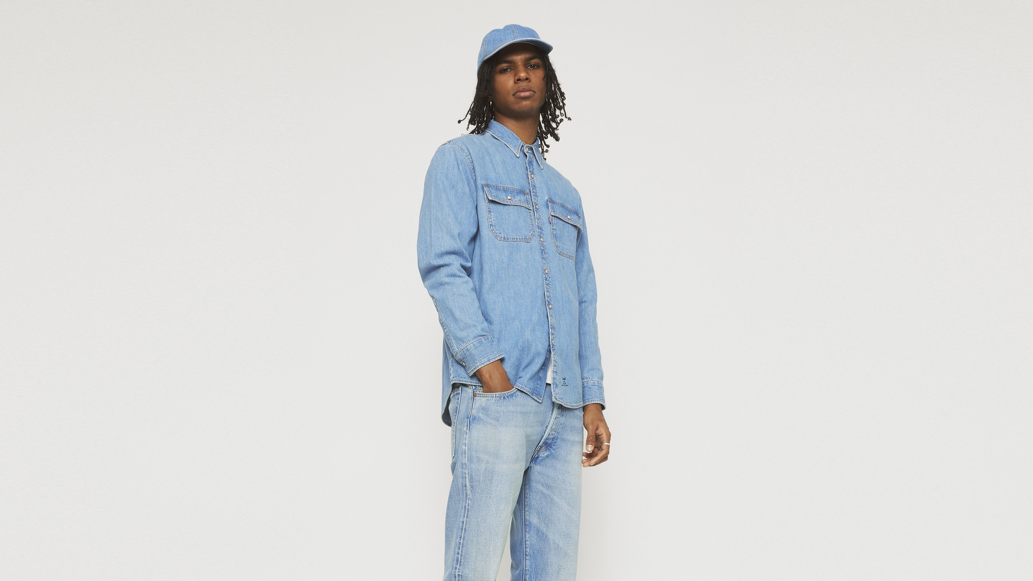 Levi's® X Jjjjound Denim Cap - Medium Wash | Levi's® US