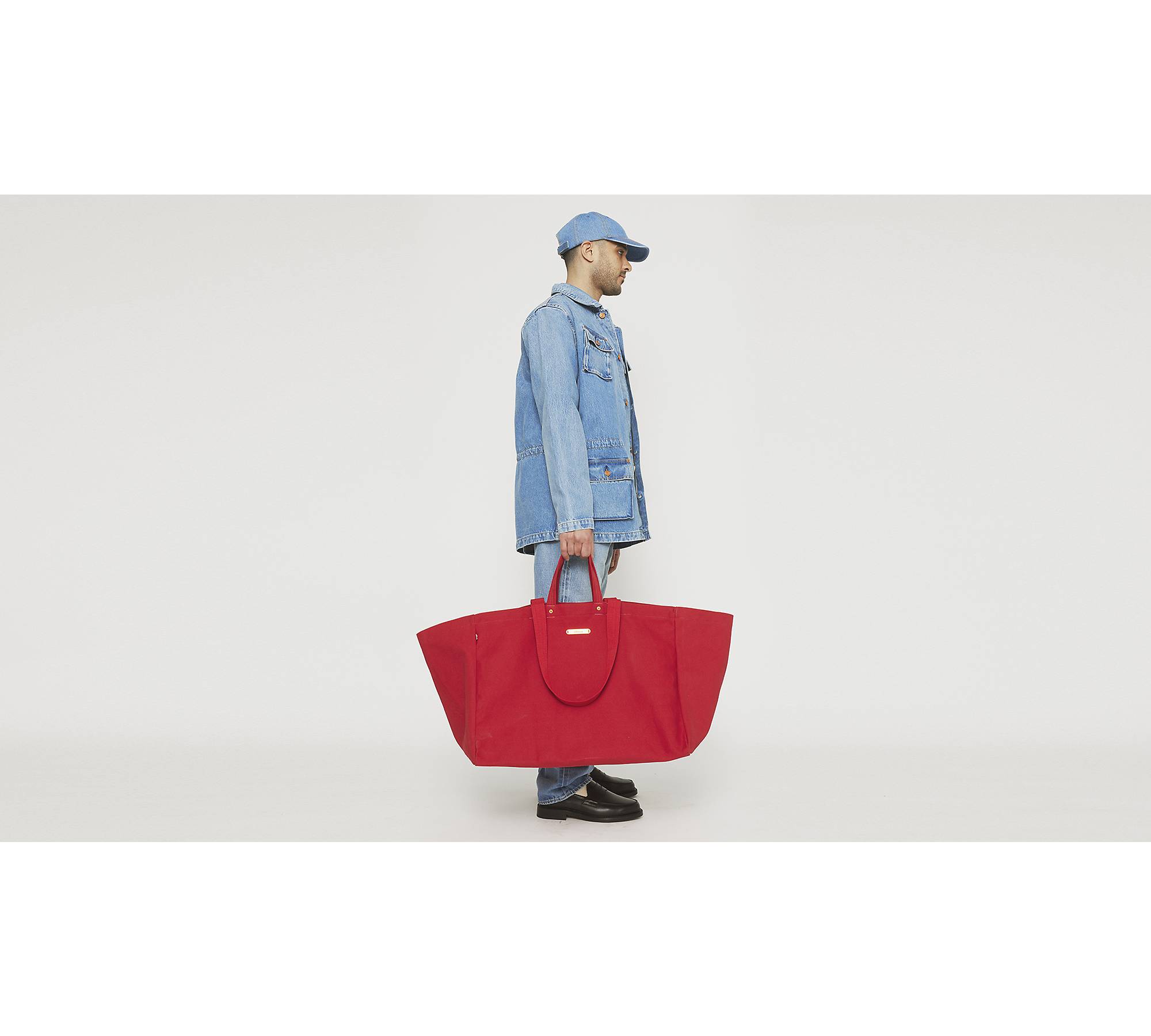 Levi's® X Jjjjound Tote Bag - Red | Levi's® CA