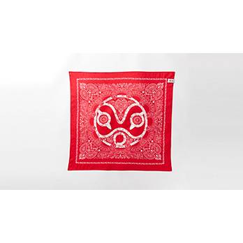 Levi's® X Princess Mononoke San's Mask Bandana - Red | Levi's® US