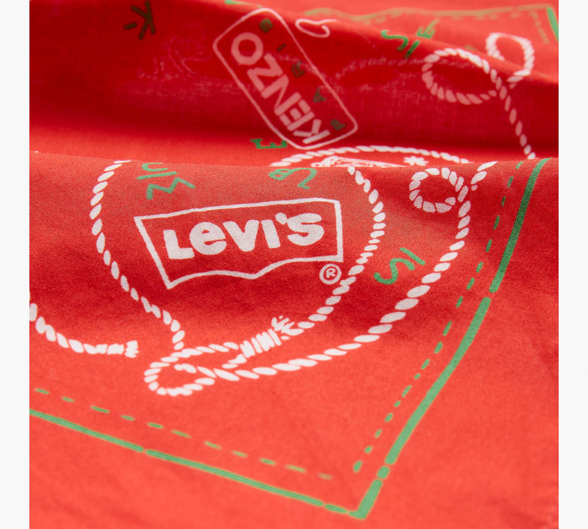 Levi's® X Kenzo Bandana - Red | Levi's® US
