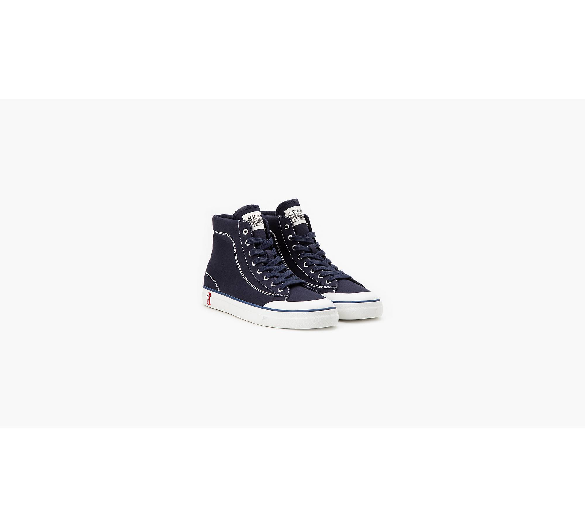 Levi's® Men's Ls2 Mid Sneakers - Blue | Levi's® GB