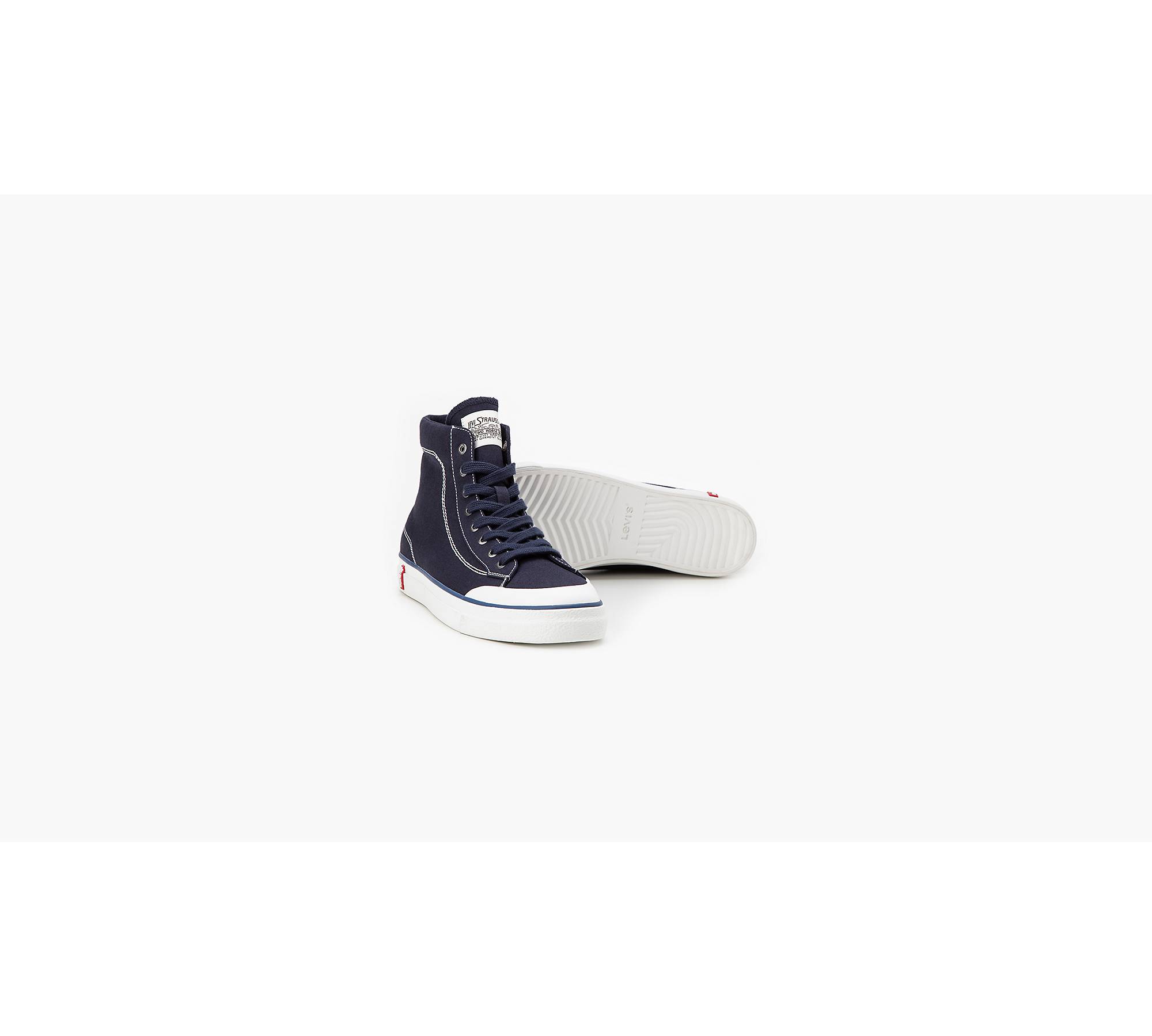 Levi's® Men's Ls2 Mid Sneakers - Blue | Levi's® GB