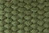 Olive - Green - Mixed Material Woven Belt