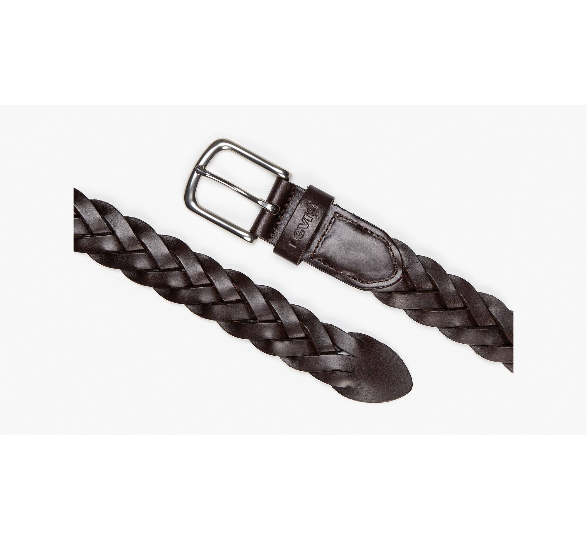 Leather Braid Belt - Brown | Levi's® GB