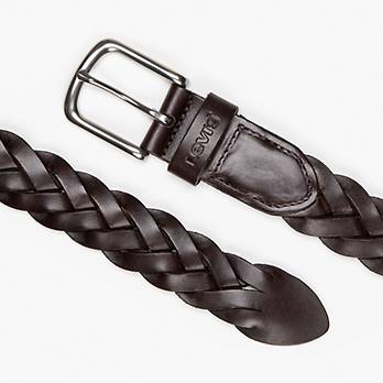 Leather Braid Belt 2
