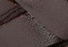 Dark Brown - Marron - Ceinture en cuir tressée
