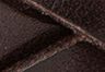 Dark Brown - Marron - Ceinture en cuir tressée