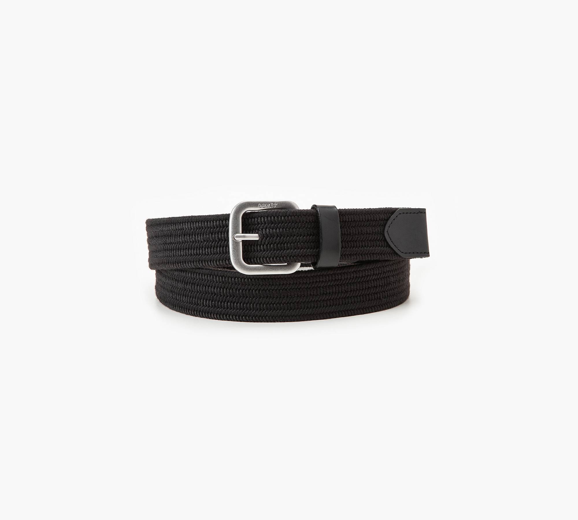 Stretch Woven Belt - Black | Levi's® FI