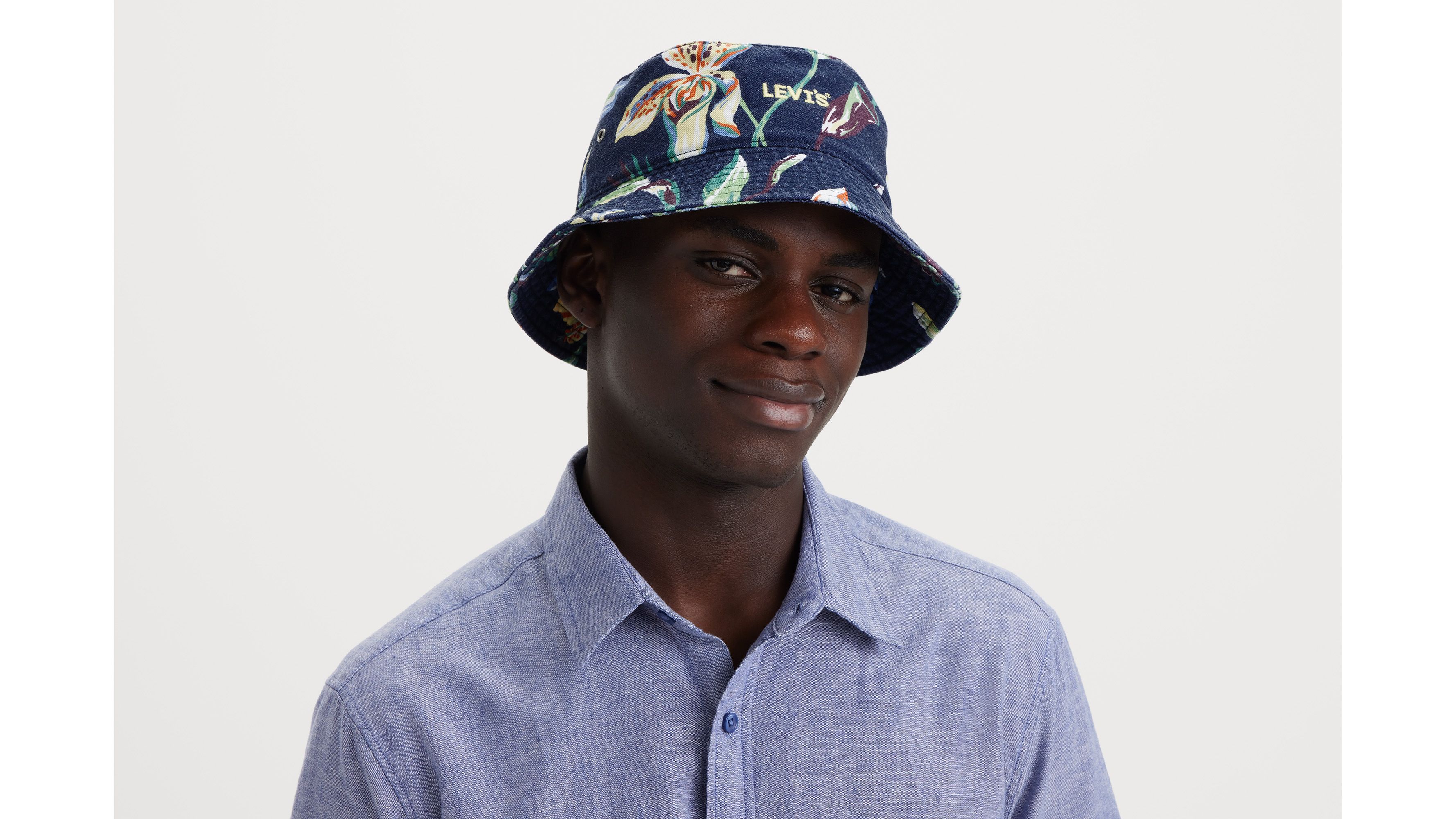 Headline Logo Bucket Hat