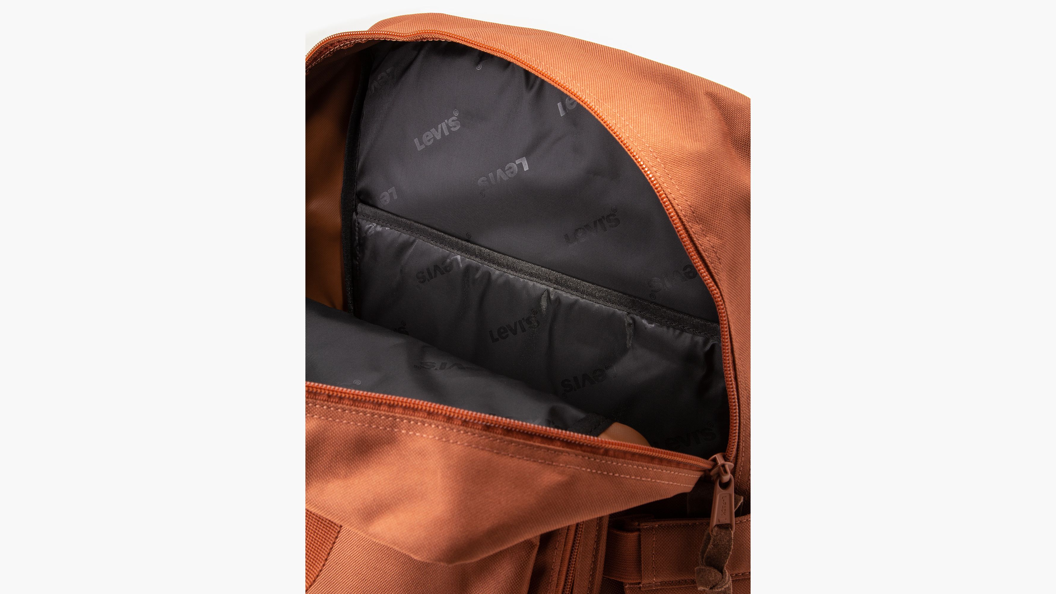 Levis store leather backpack