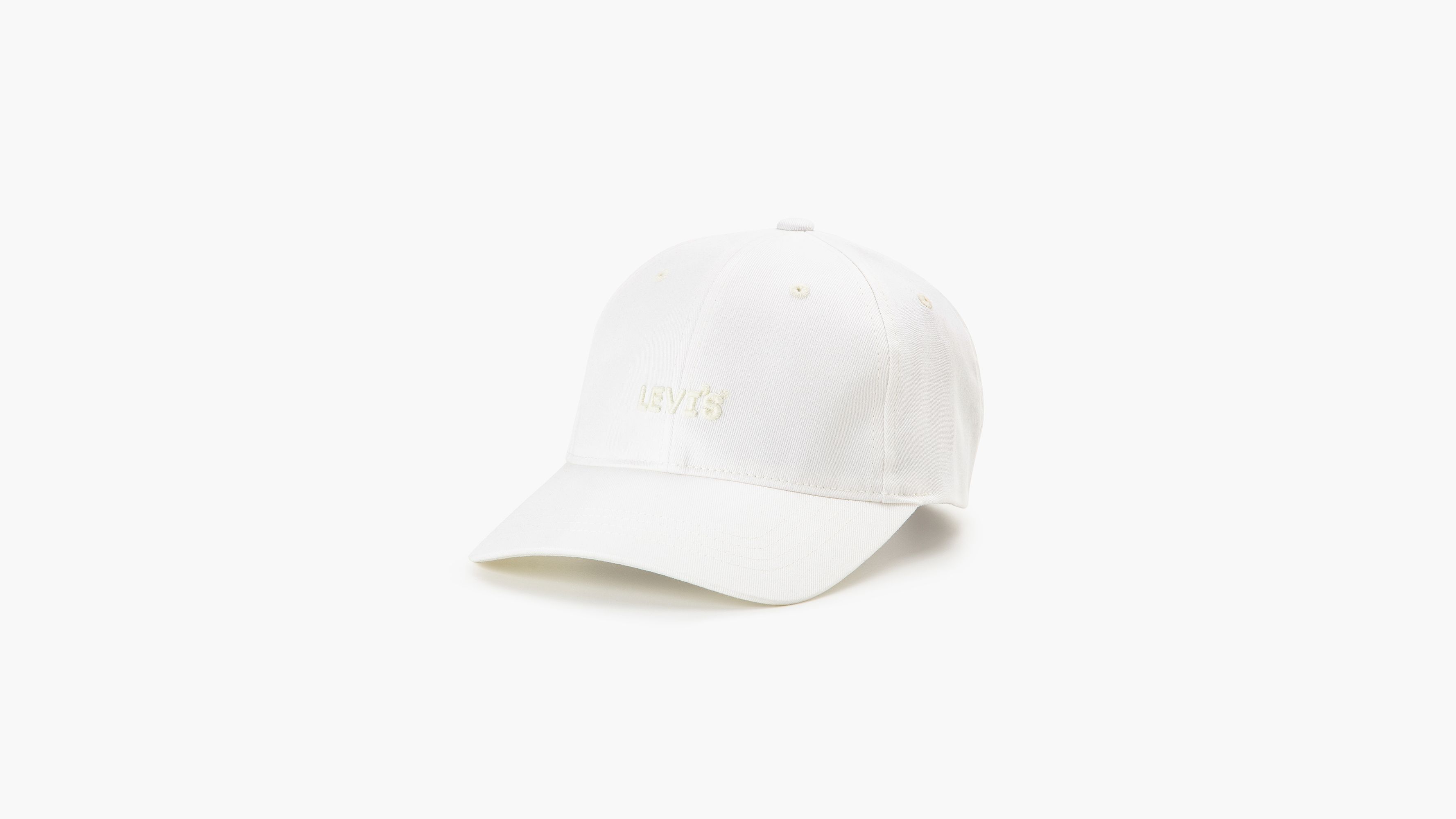 Levis white hot sale cap