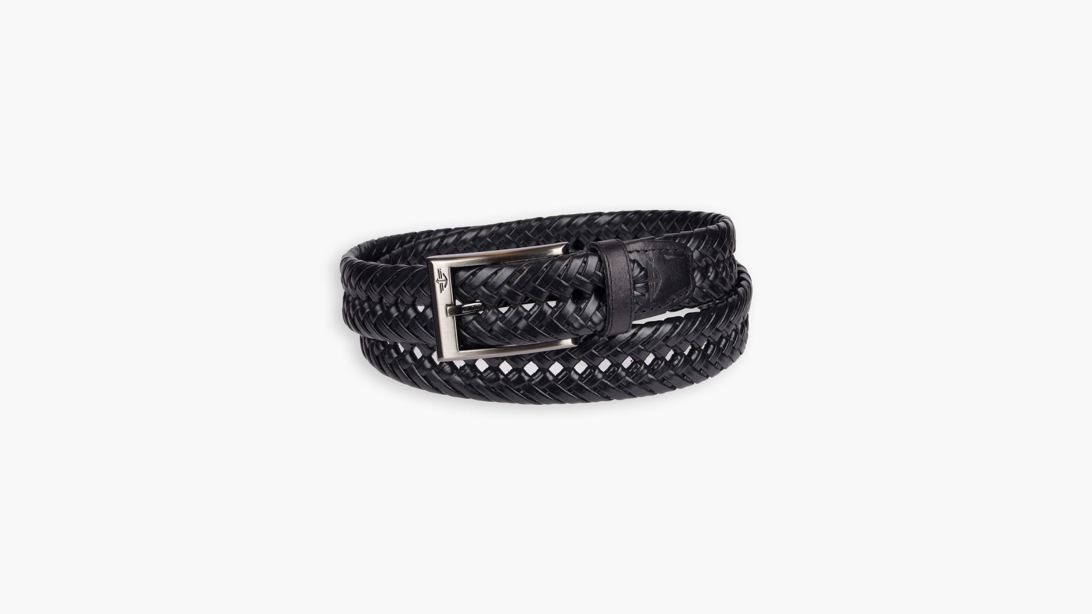 dockers braided leather belt