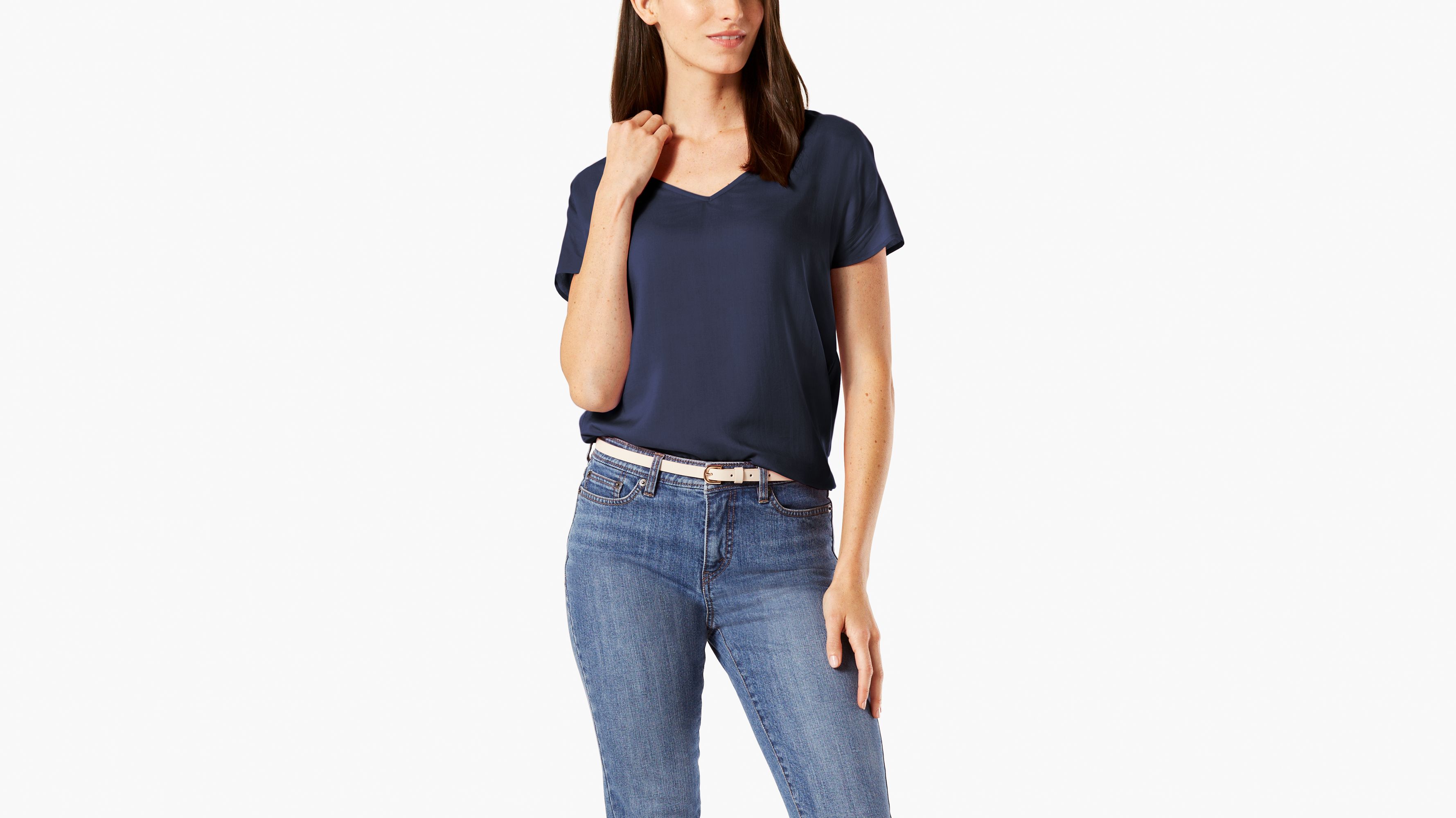 Image of Dockers Dolman Top Shirt - Women's M