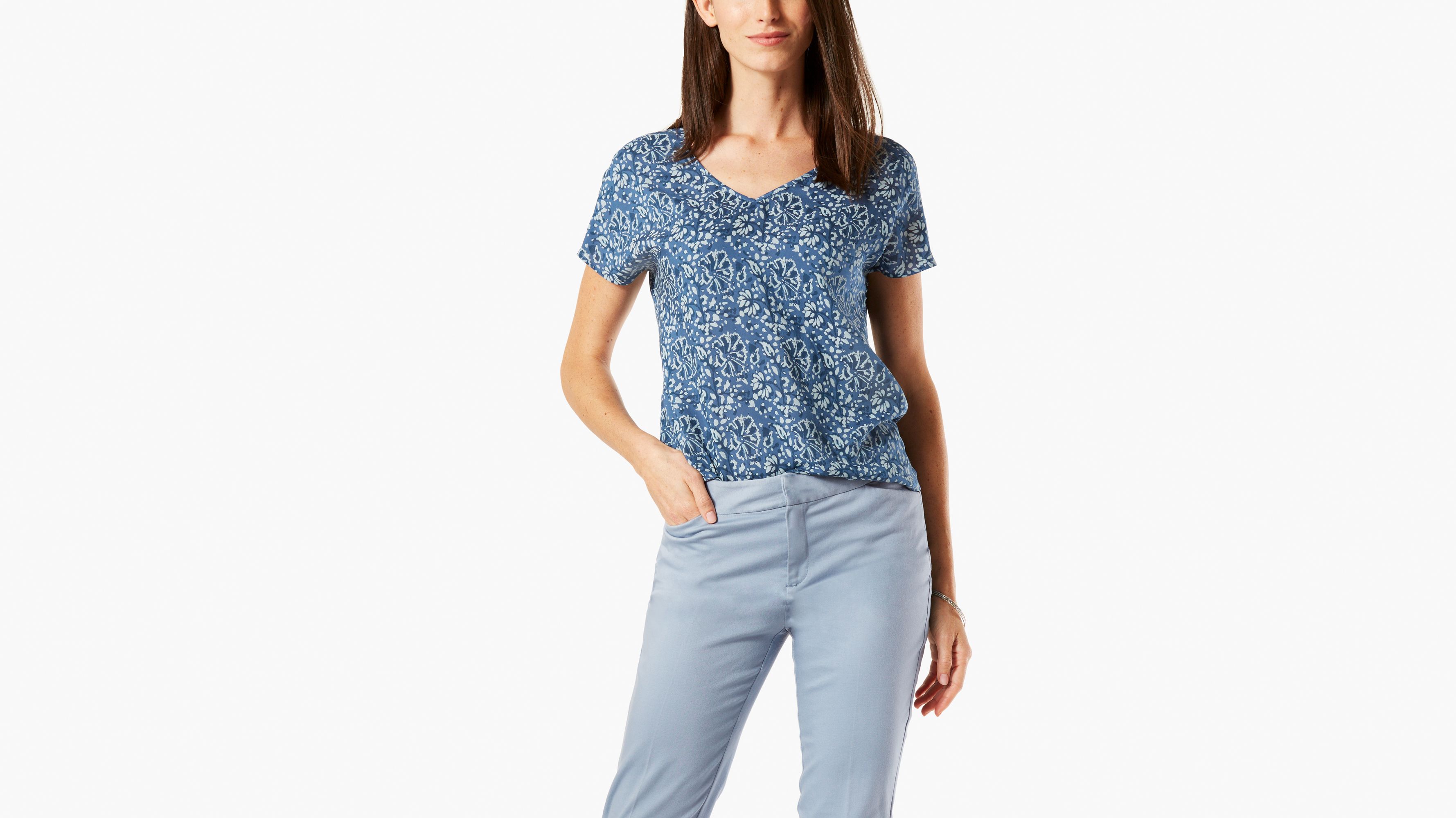 Image of Dockers Dolman Top Shirt - Women's XL