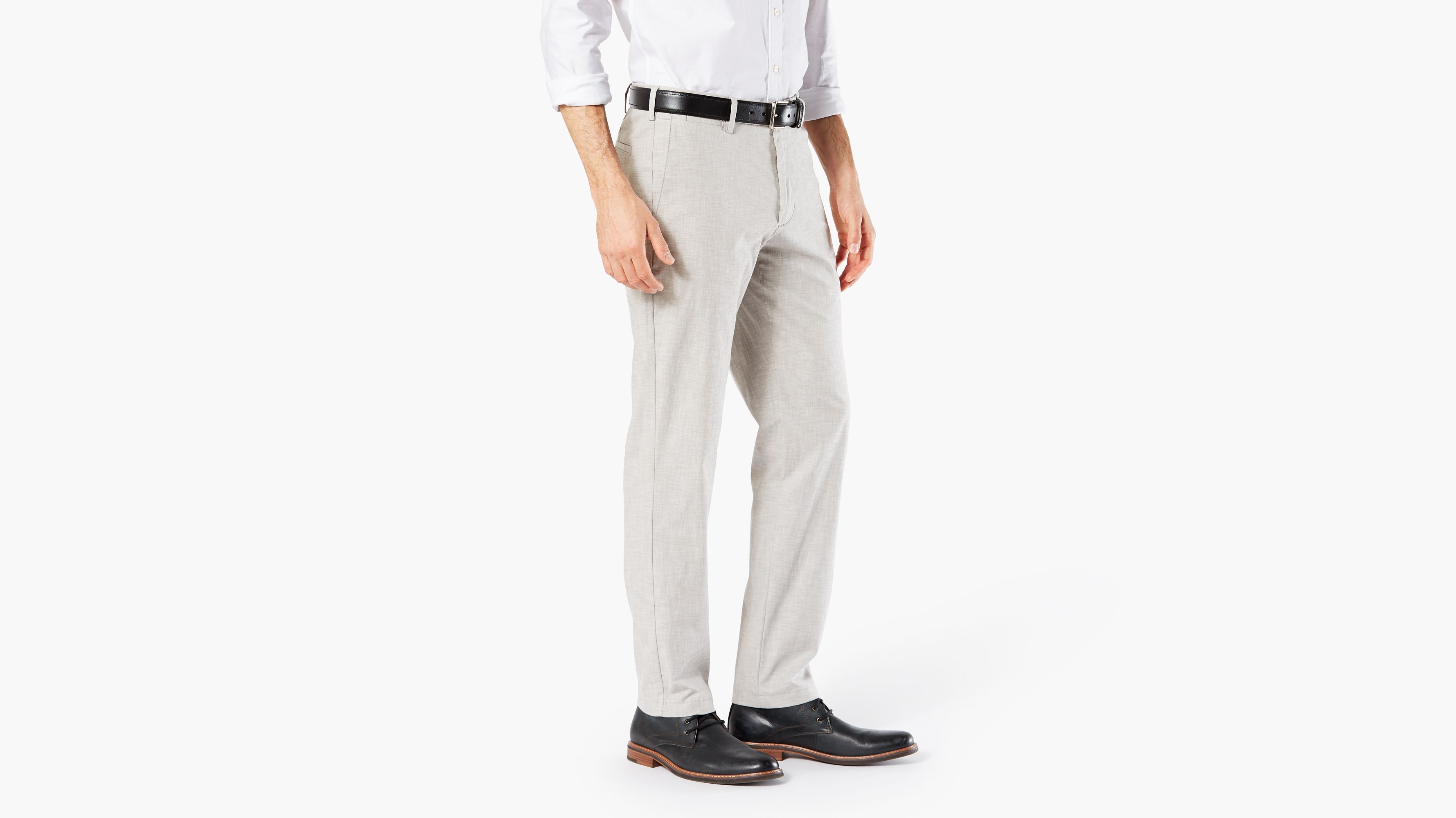 dockers clean khaki slim tapered