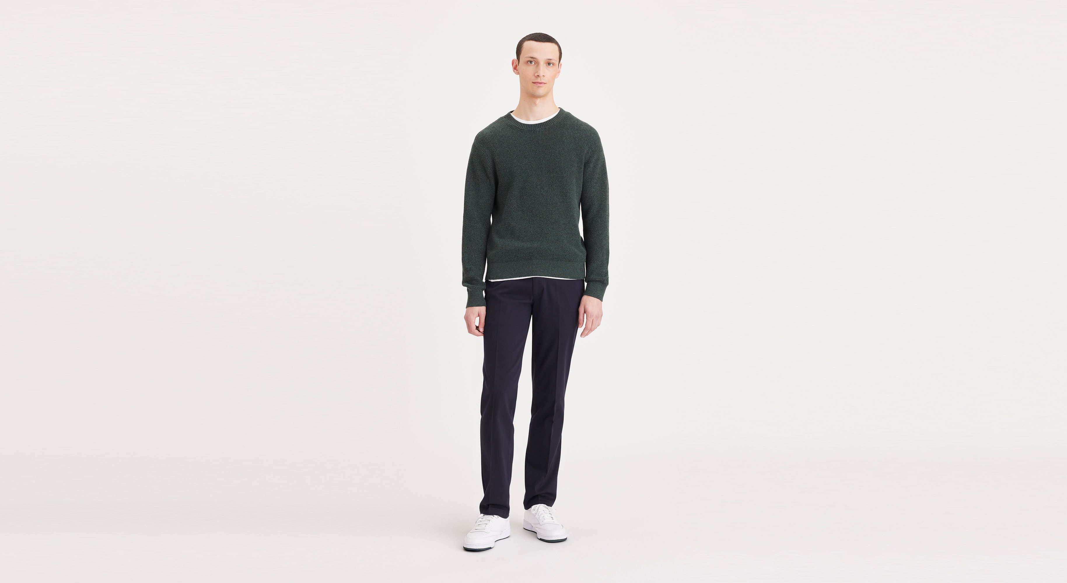 dockers straight fit stretch