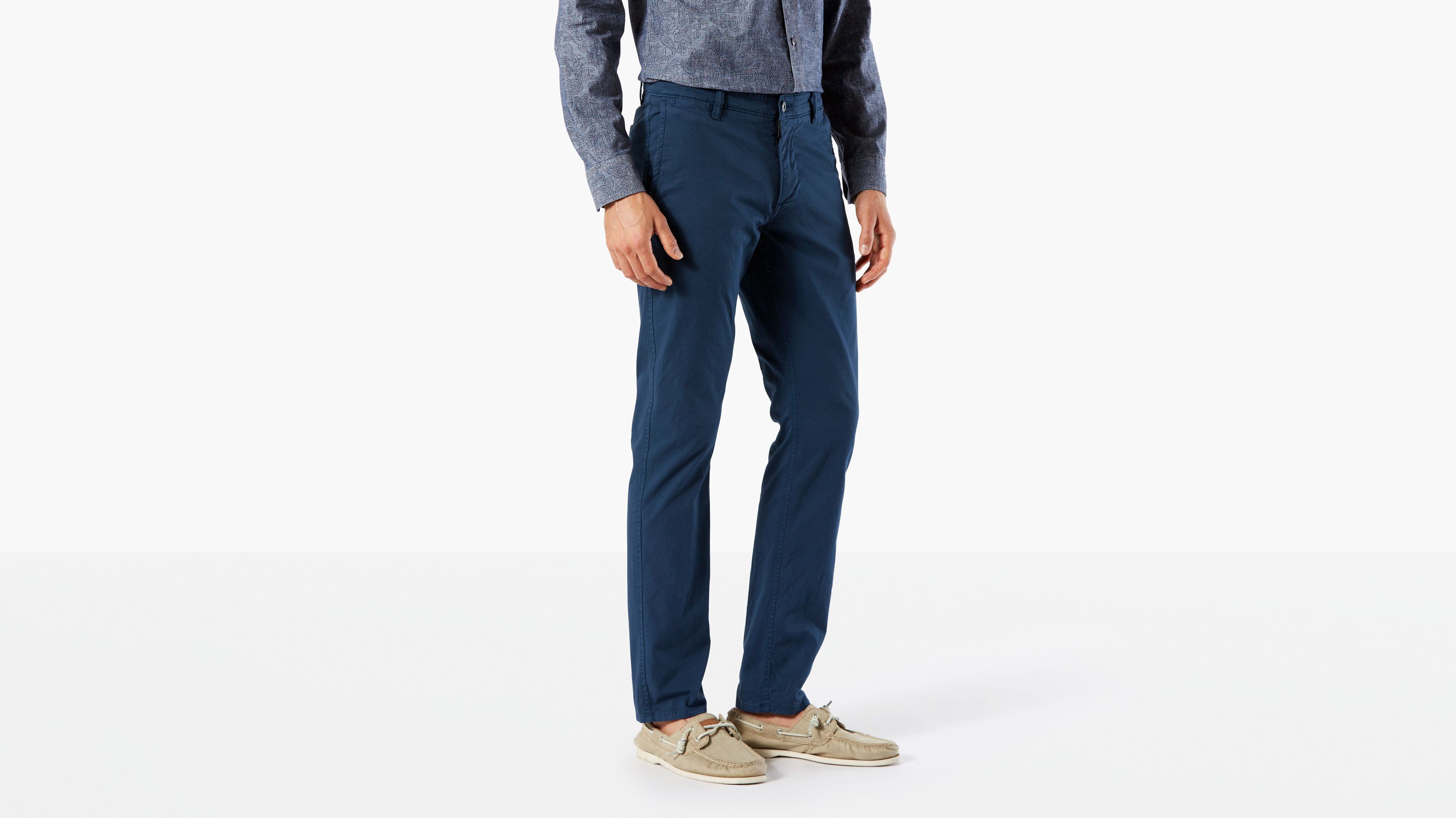 dockers alpha khaki skinny tapered