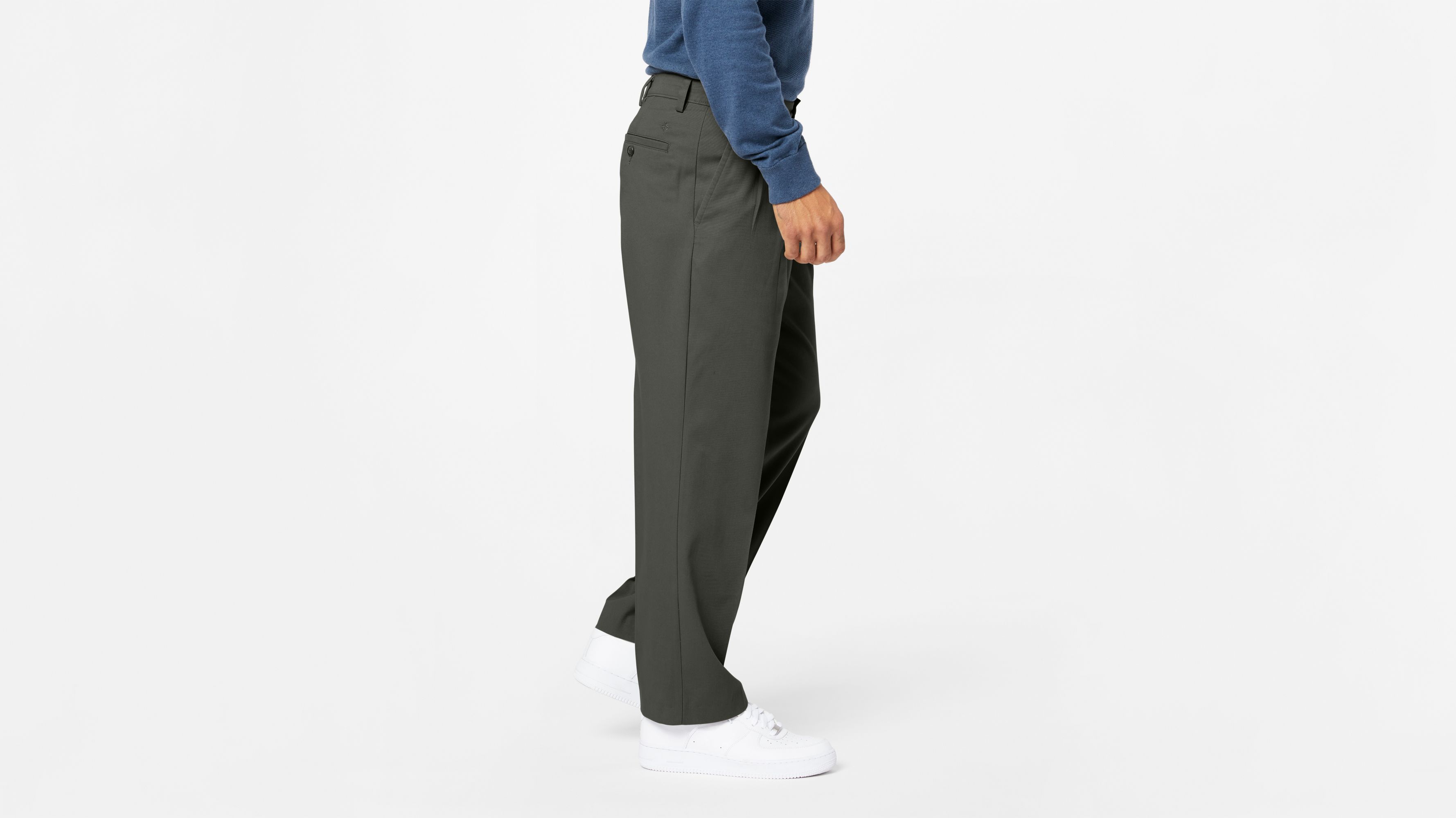 dockers pleated pants