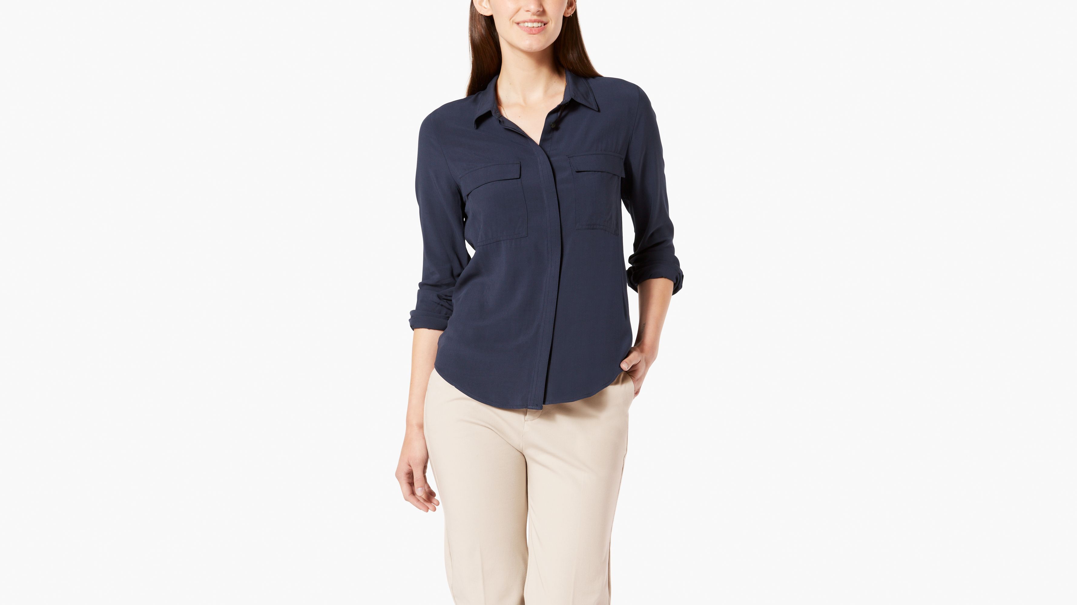 Image of Dockers  Pocket Shirt - Women's XS