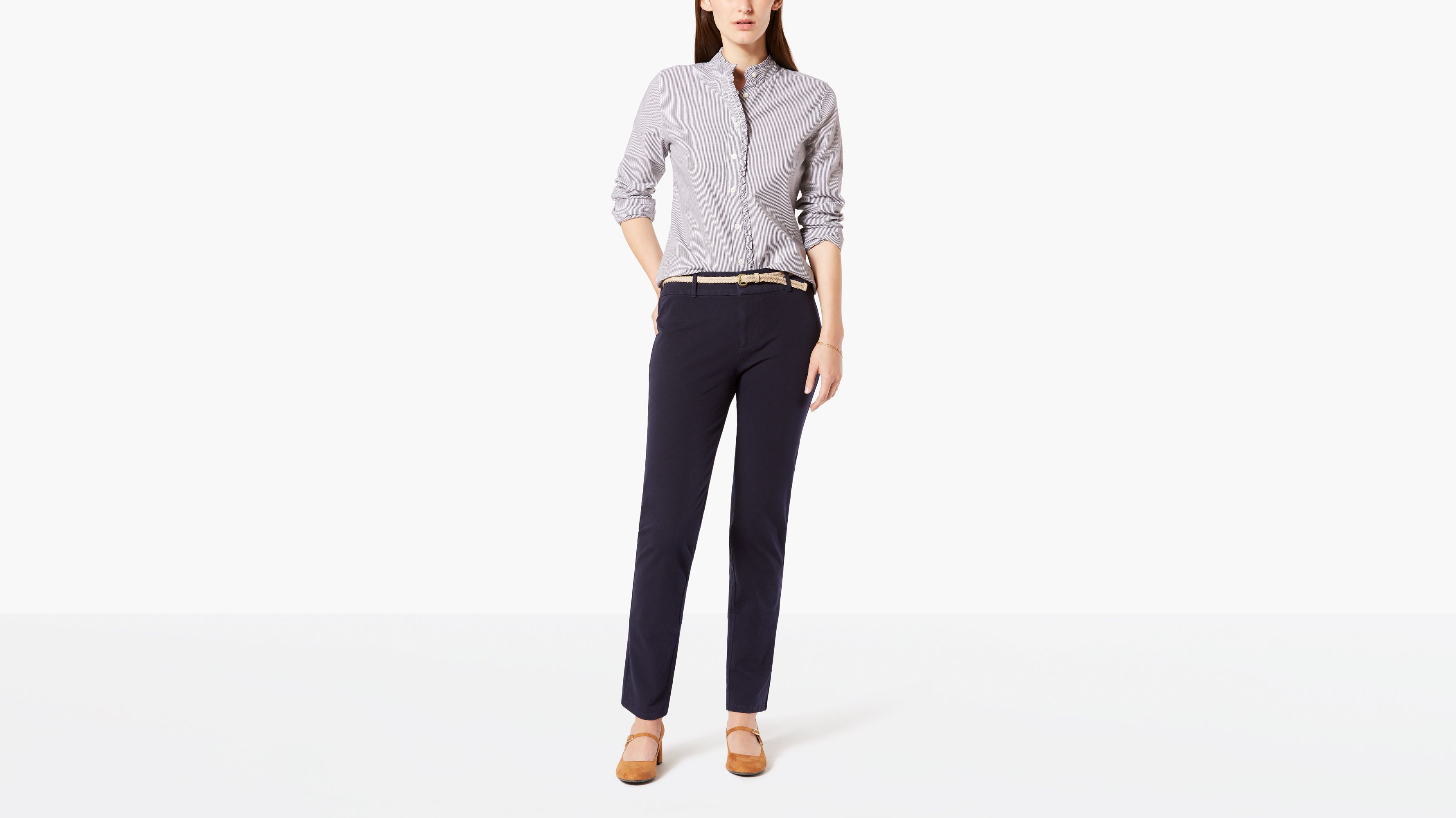 Image of Dockers Ideal Slim Pants - Women's M