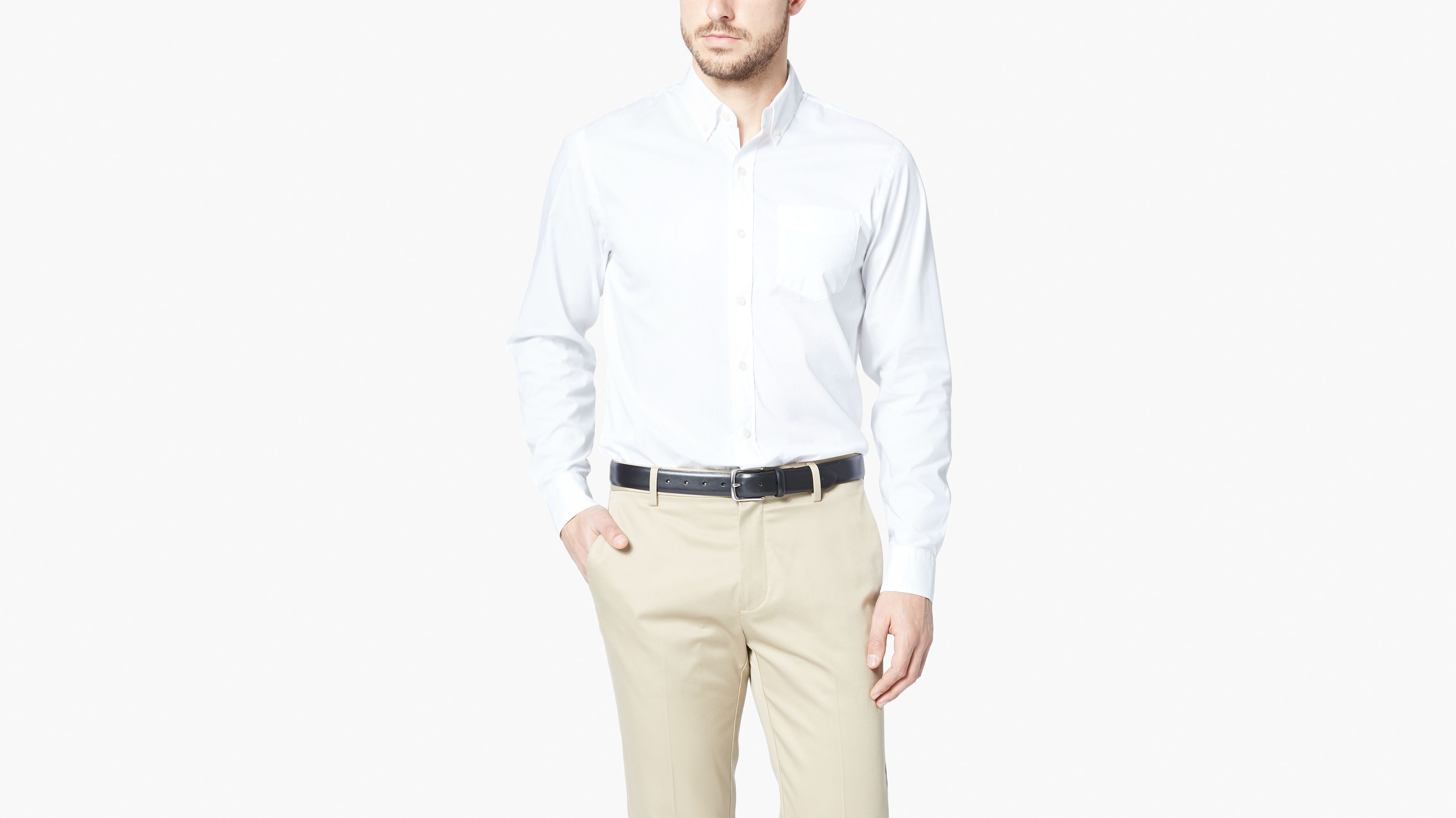 dockers no wrinkle shirt