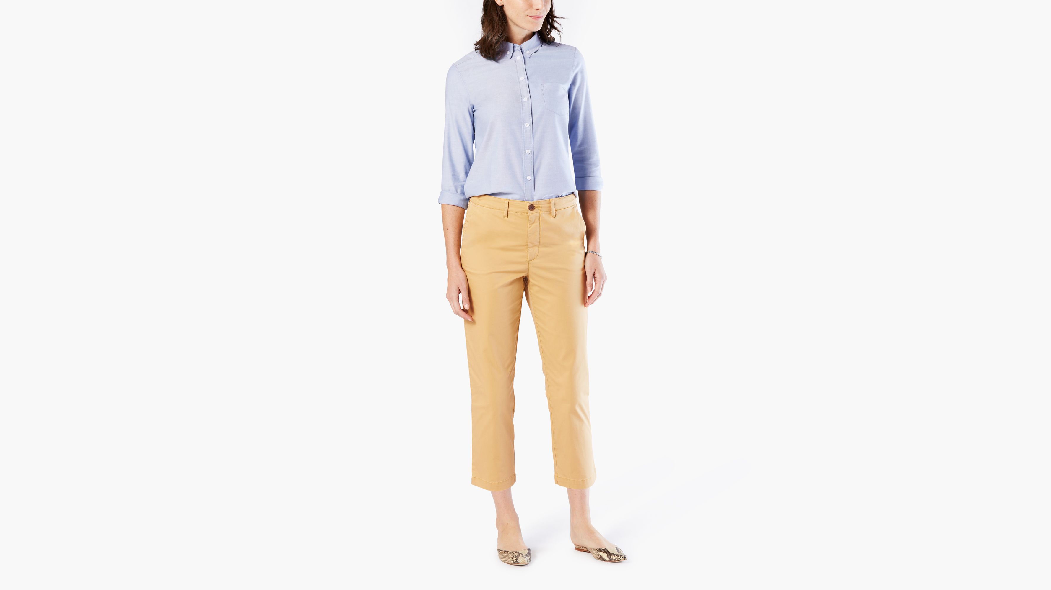 Image of Dockers Weekend Chino Capri Pants - Women's