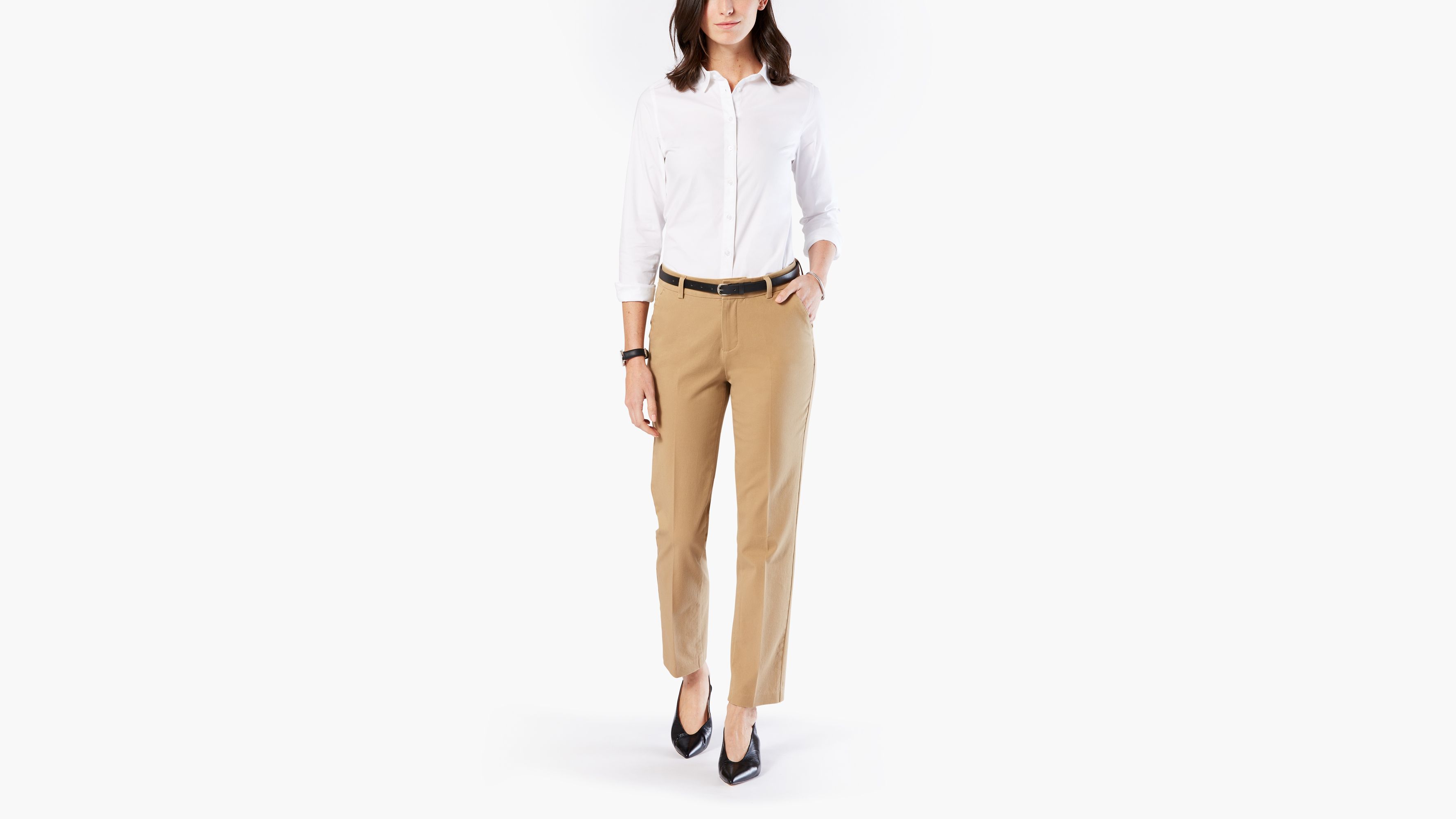 Image of Dockers Slim Straight Pants - Women's