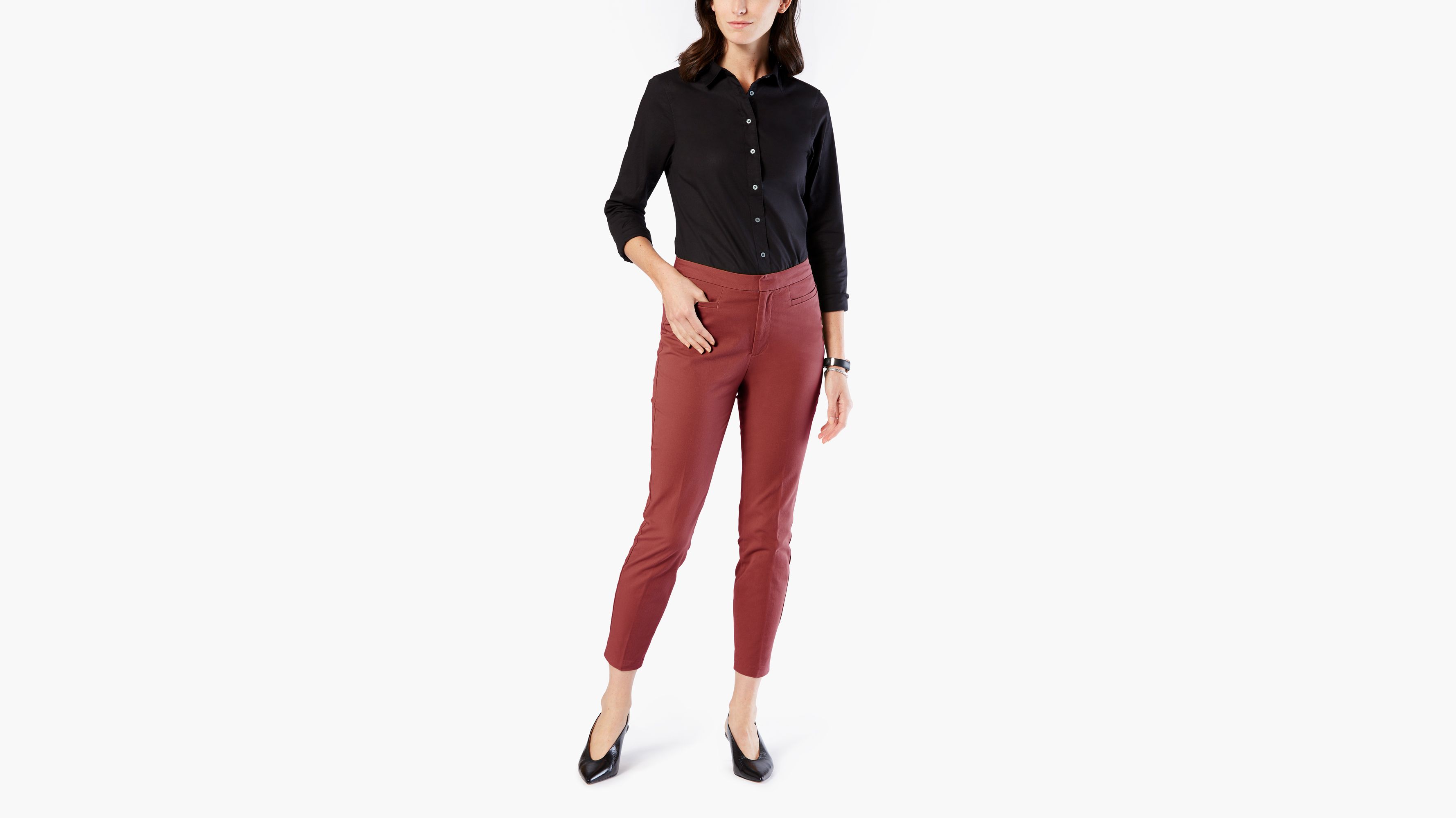 Image of Dockers High Rise Skinny Pants - Women's