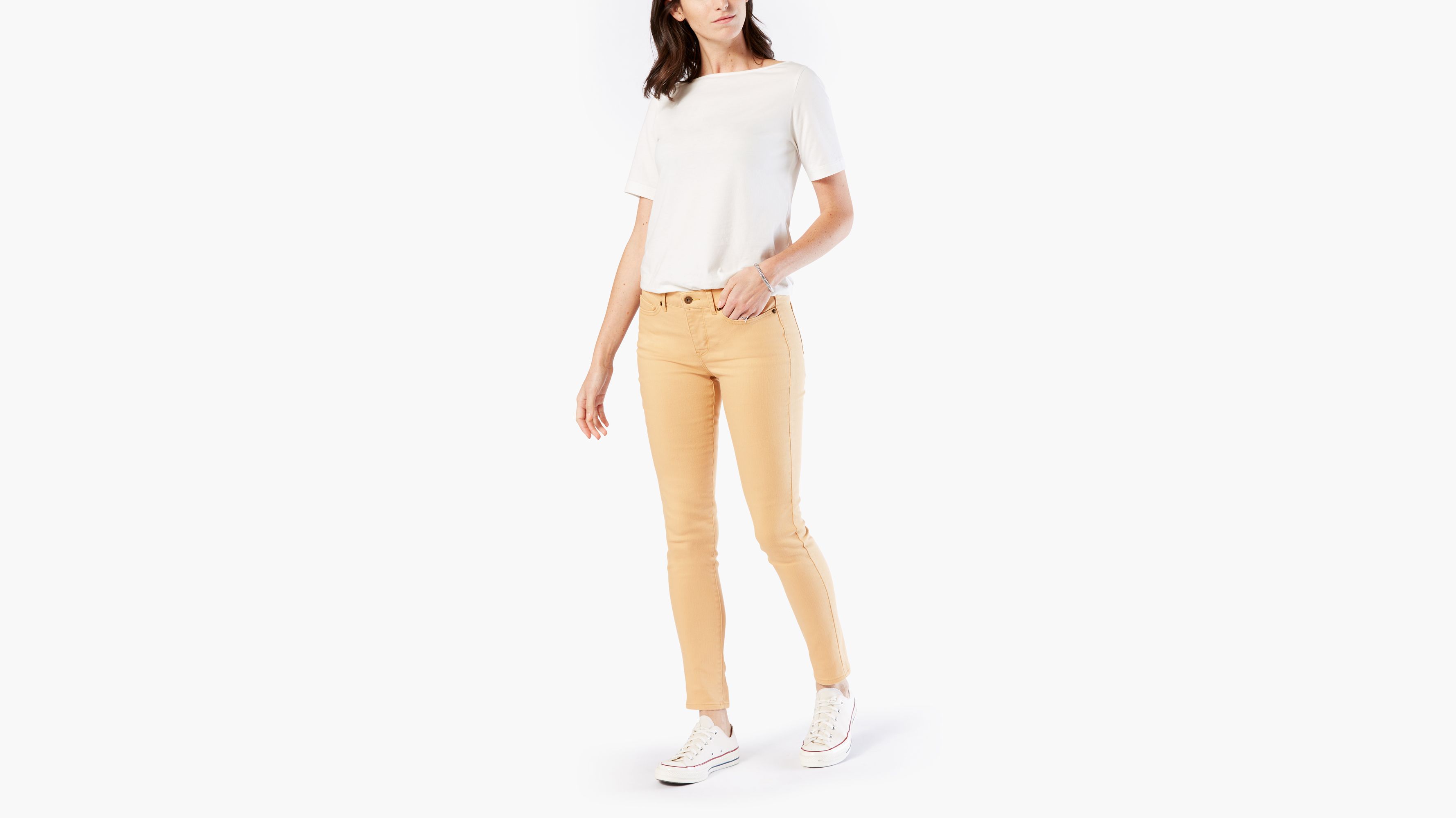 Image of Dockers Mid-rise Skinny Jeans Pants - Women's