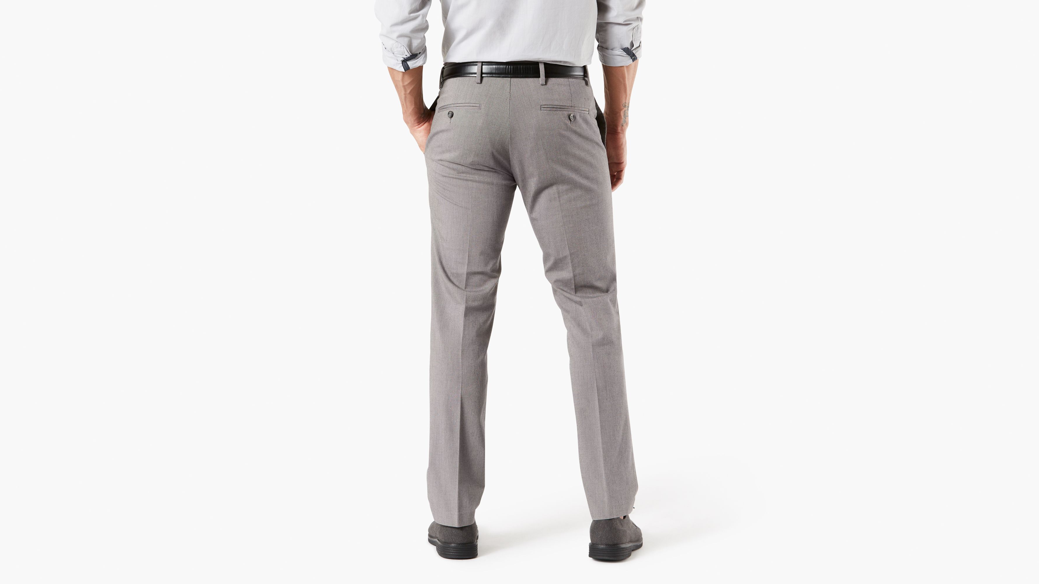 men's no iron ultimate khaki pant