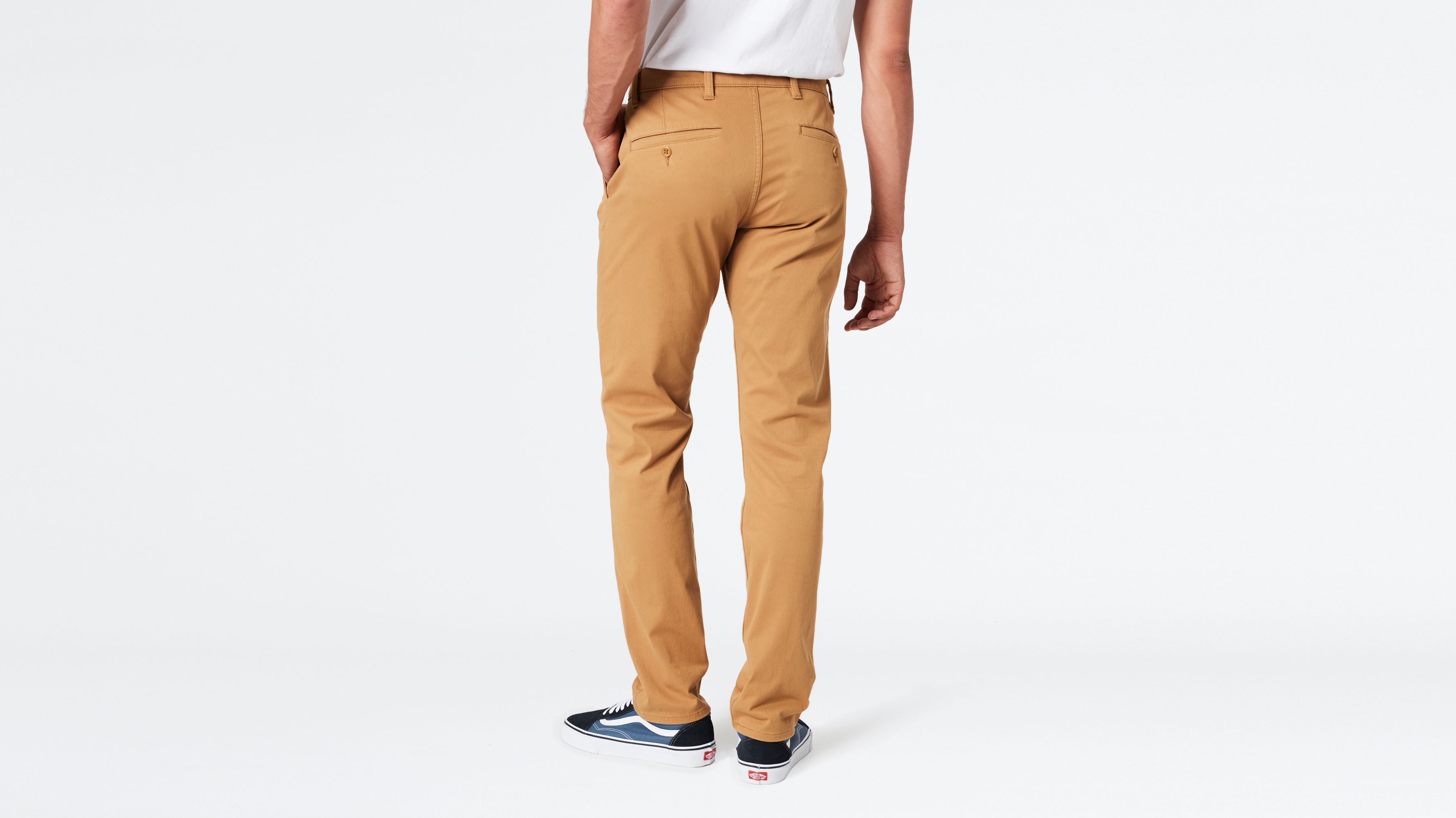 dockers alpha khaki supreme flex