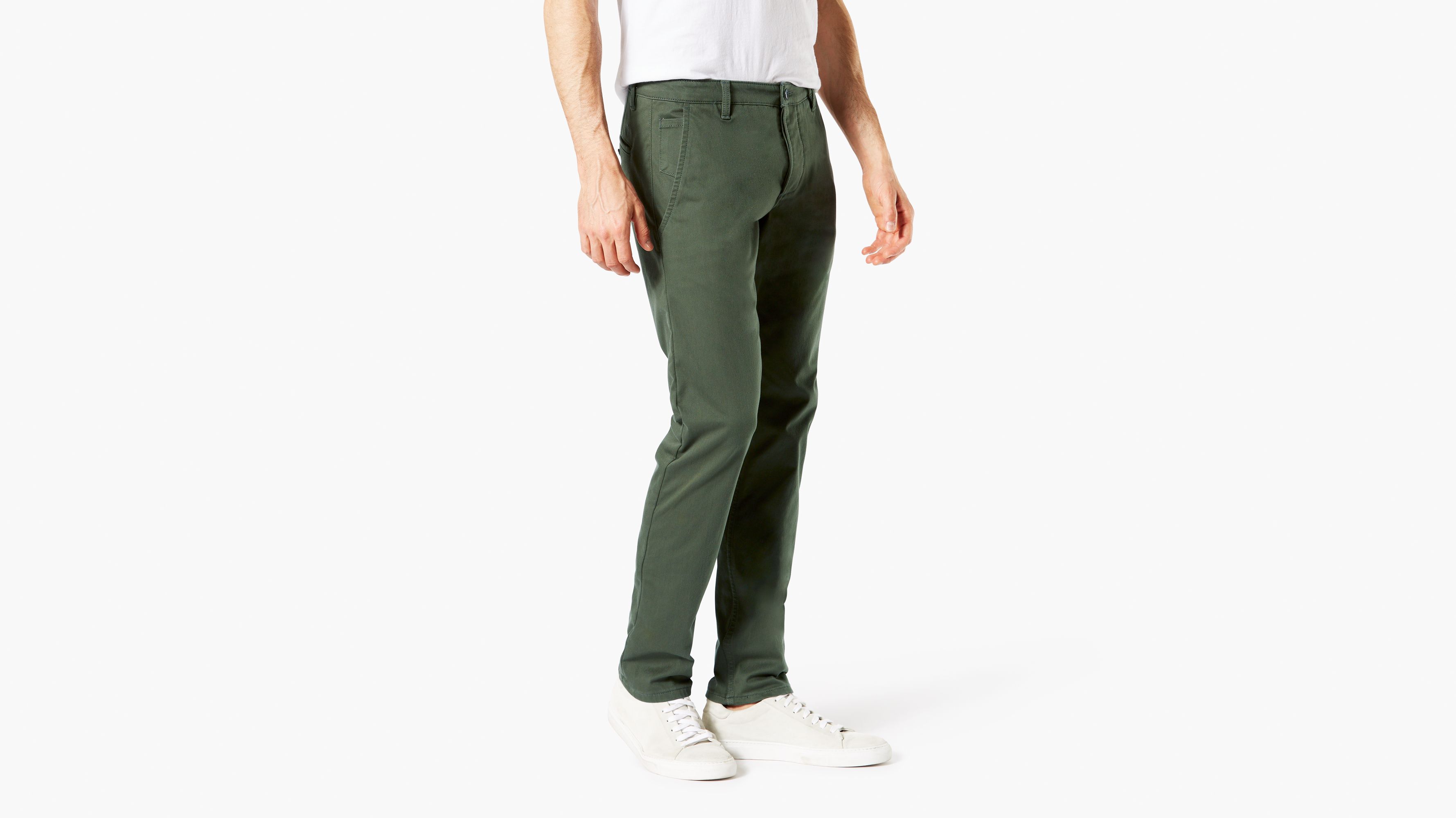 dockers alpha khaki supreme flex slim fit