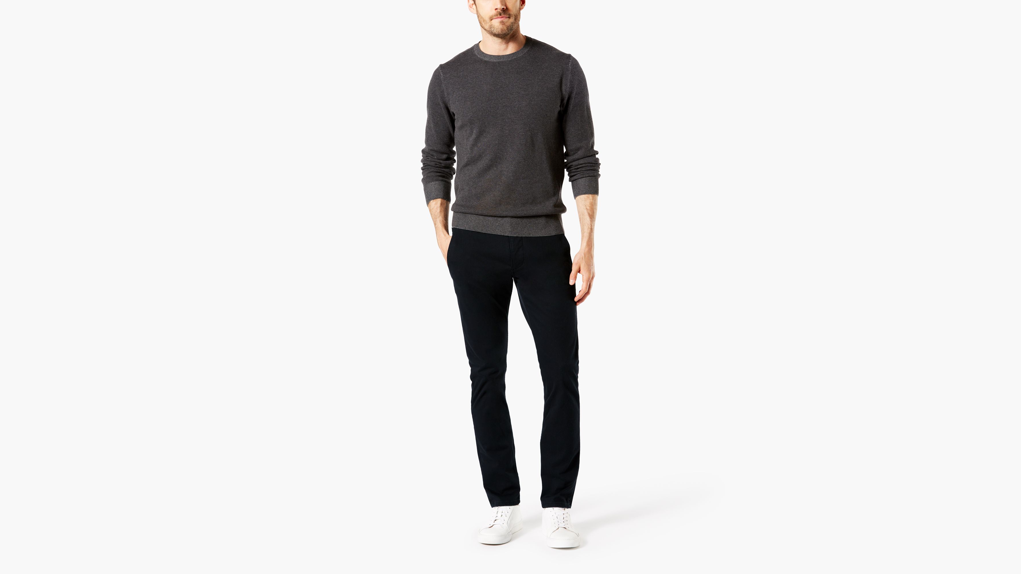 dockers alpha khaki supreme flex