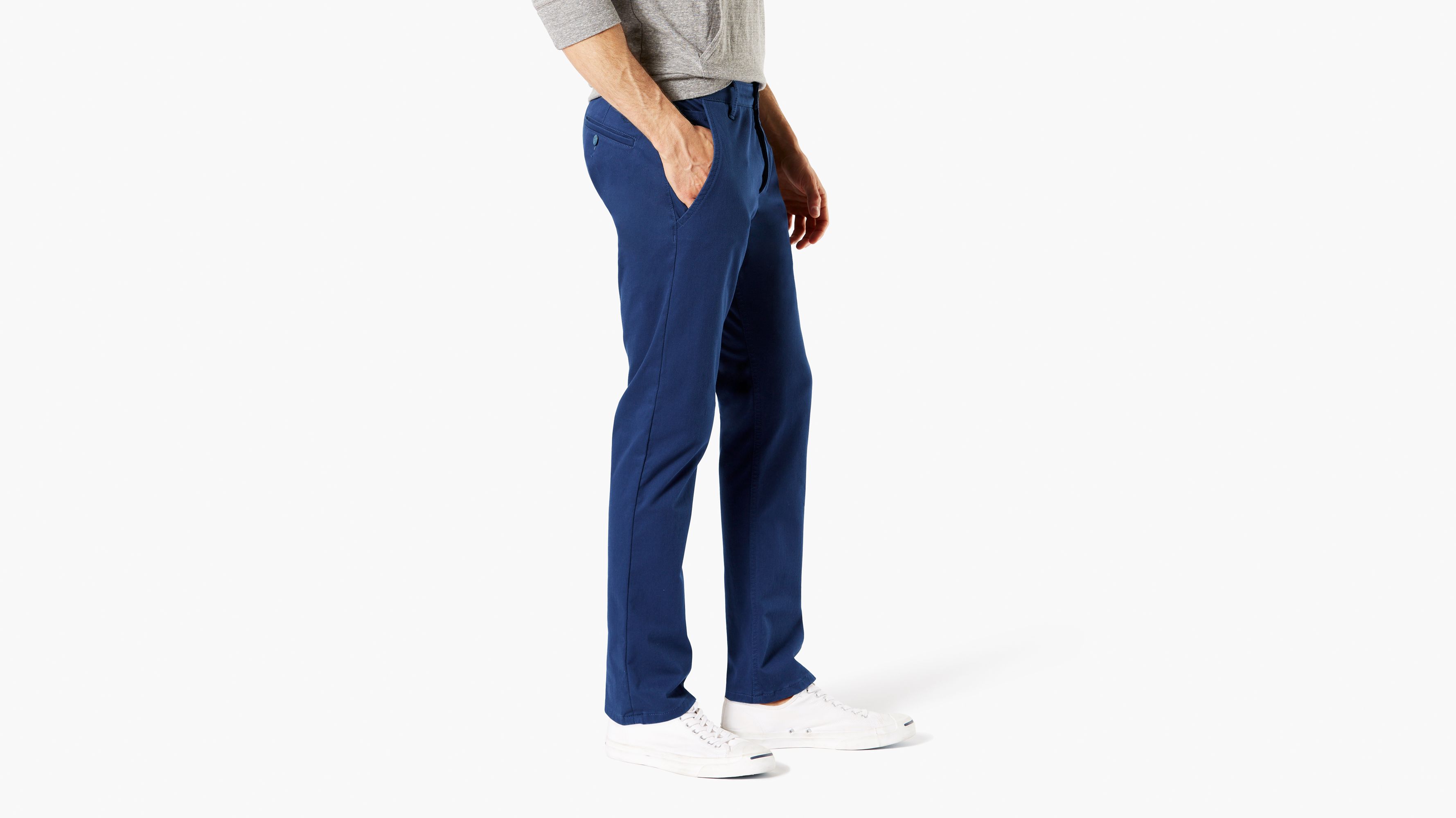 dockers alpha khaki supreme flex slim fit