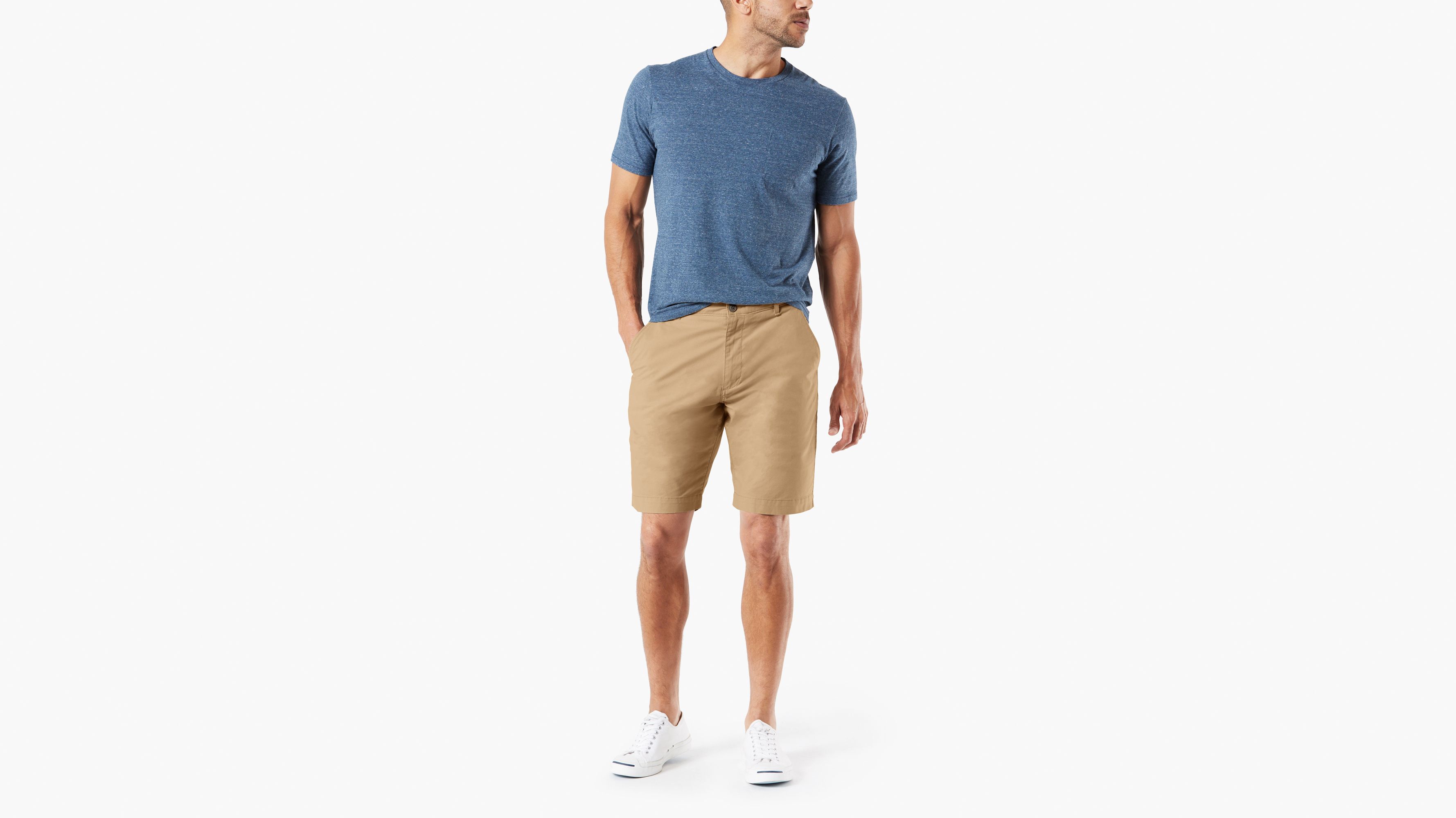 docker khaki shorts