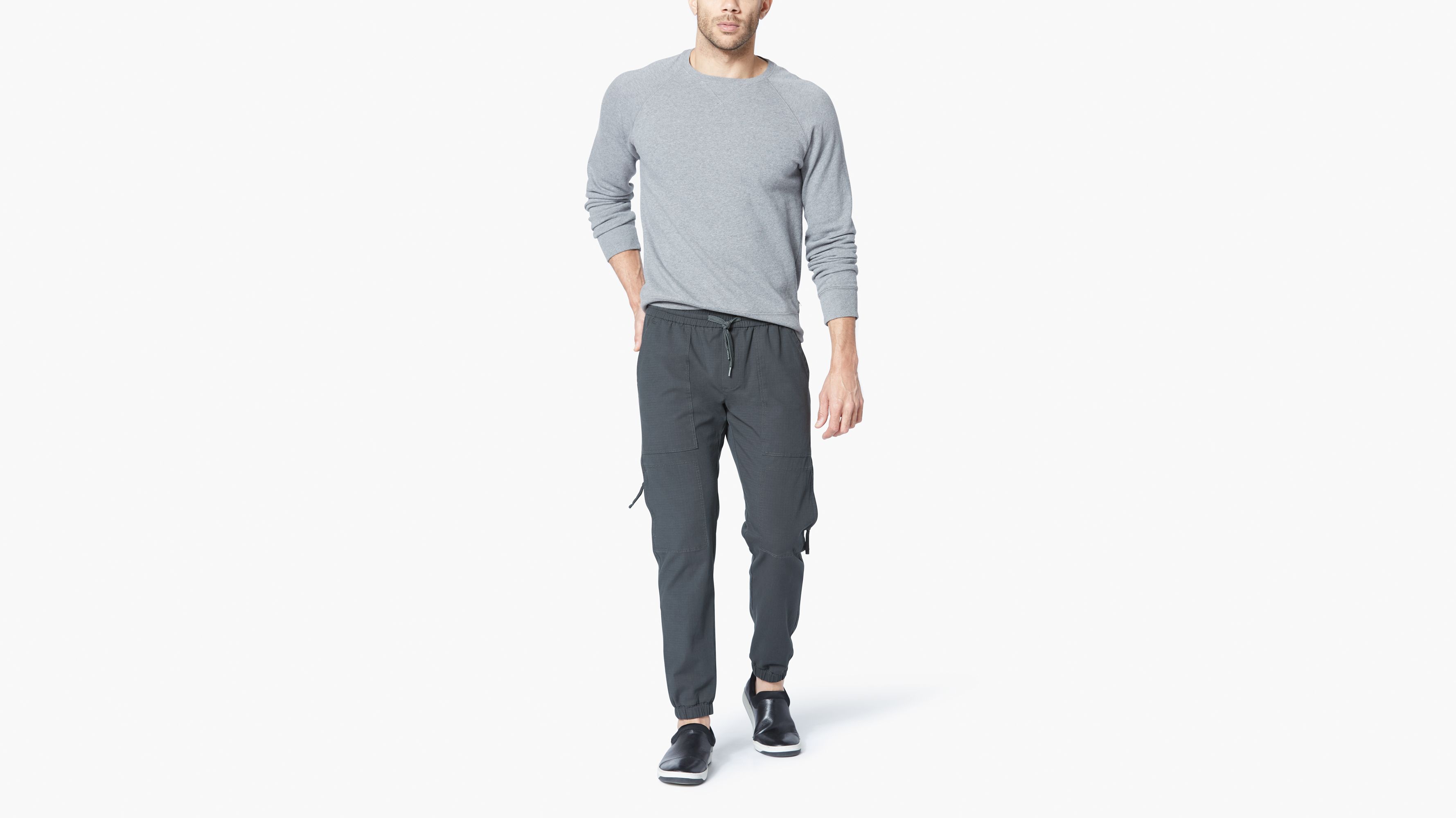 flared jogging pants