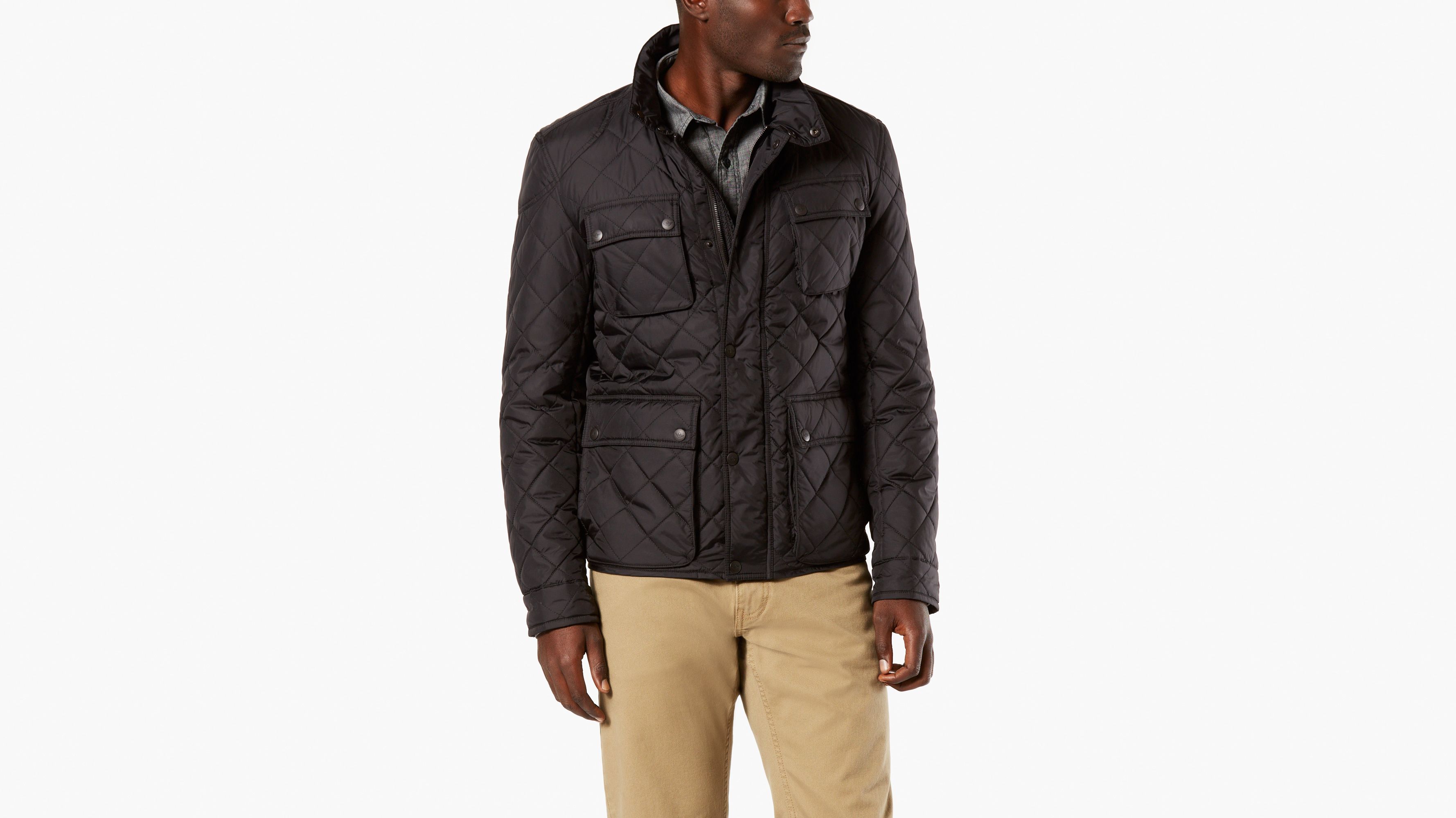 dockers quilted jacket