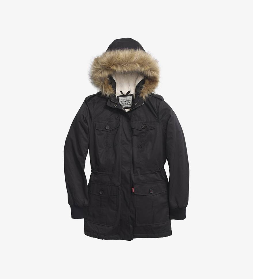 Hooded Parka Coat 1