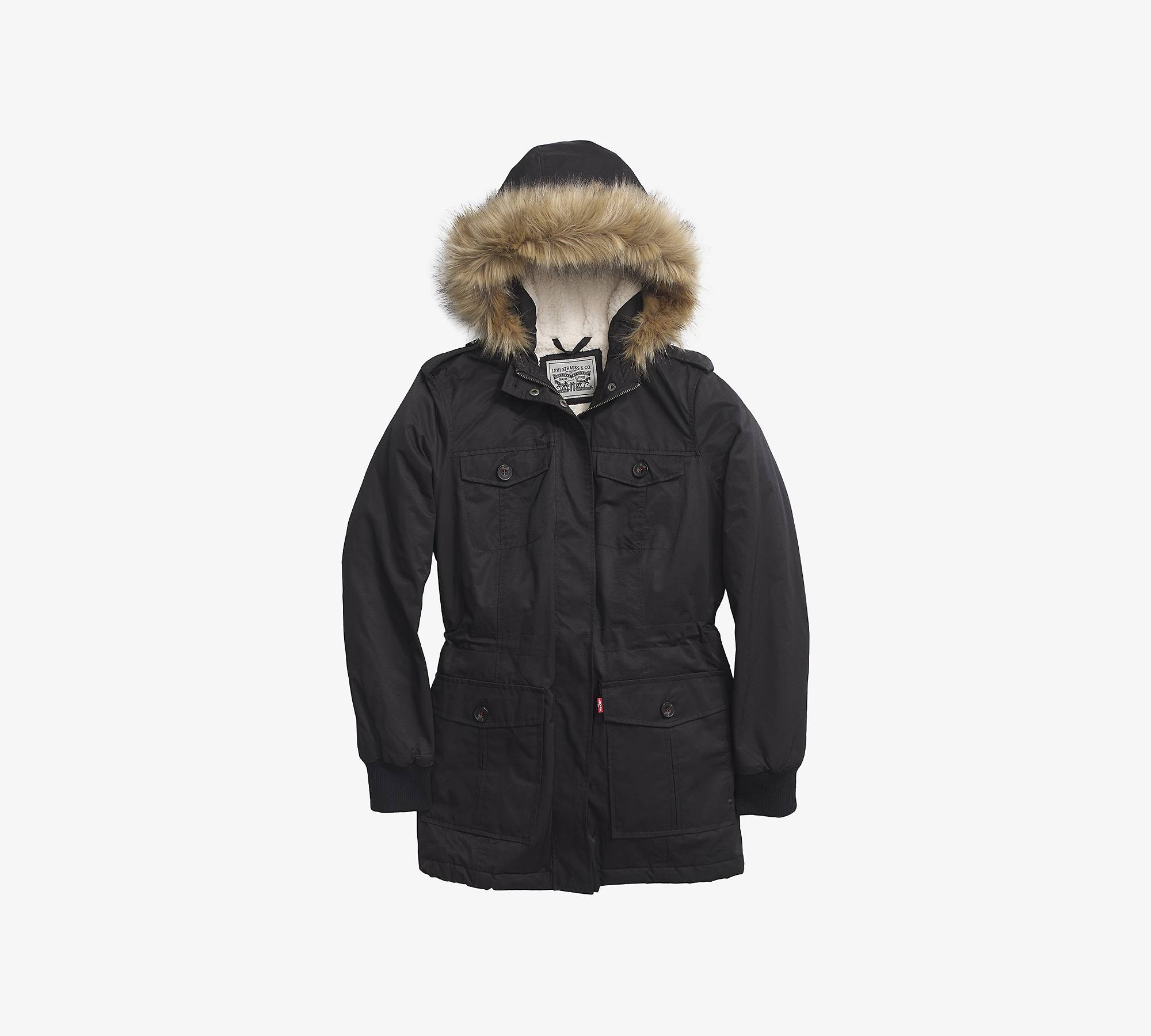 Hooded Parka Coat 1
