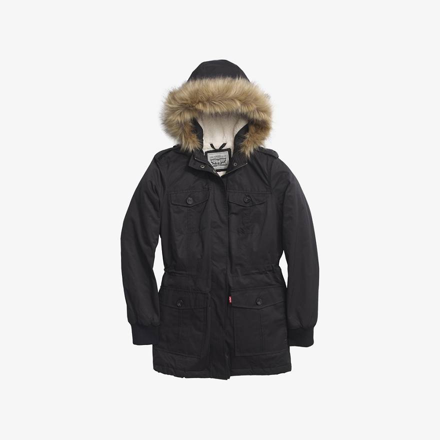 Hooded Parka Coat 1