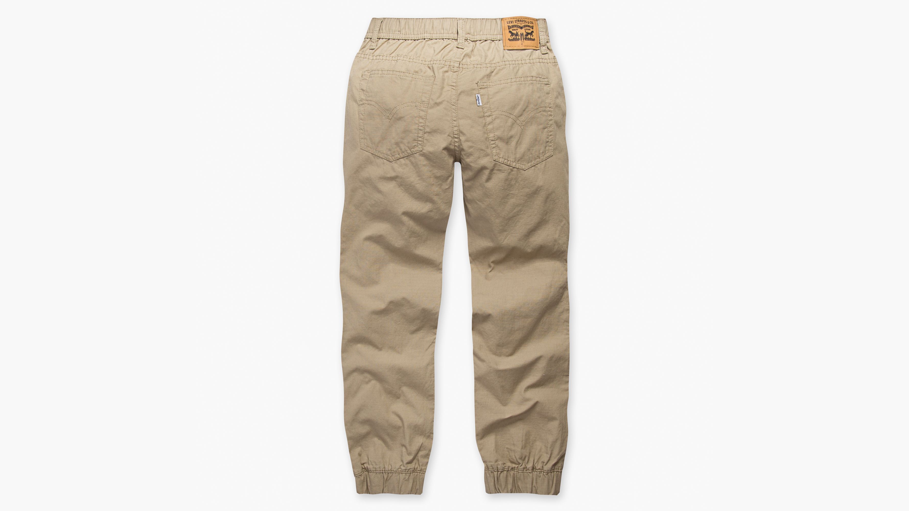 levi khaki joggers