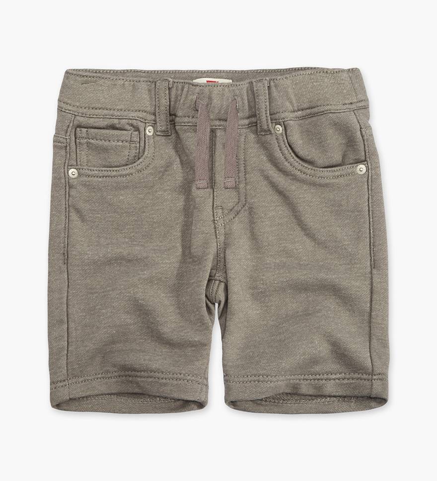 Little Boys 4-7x Knit Jogger Shorts 1