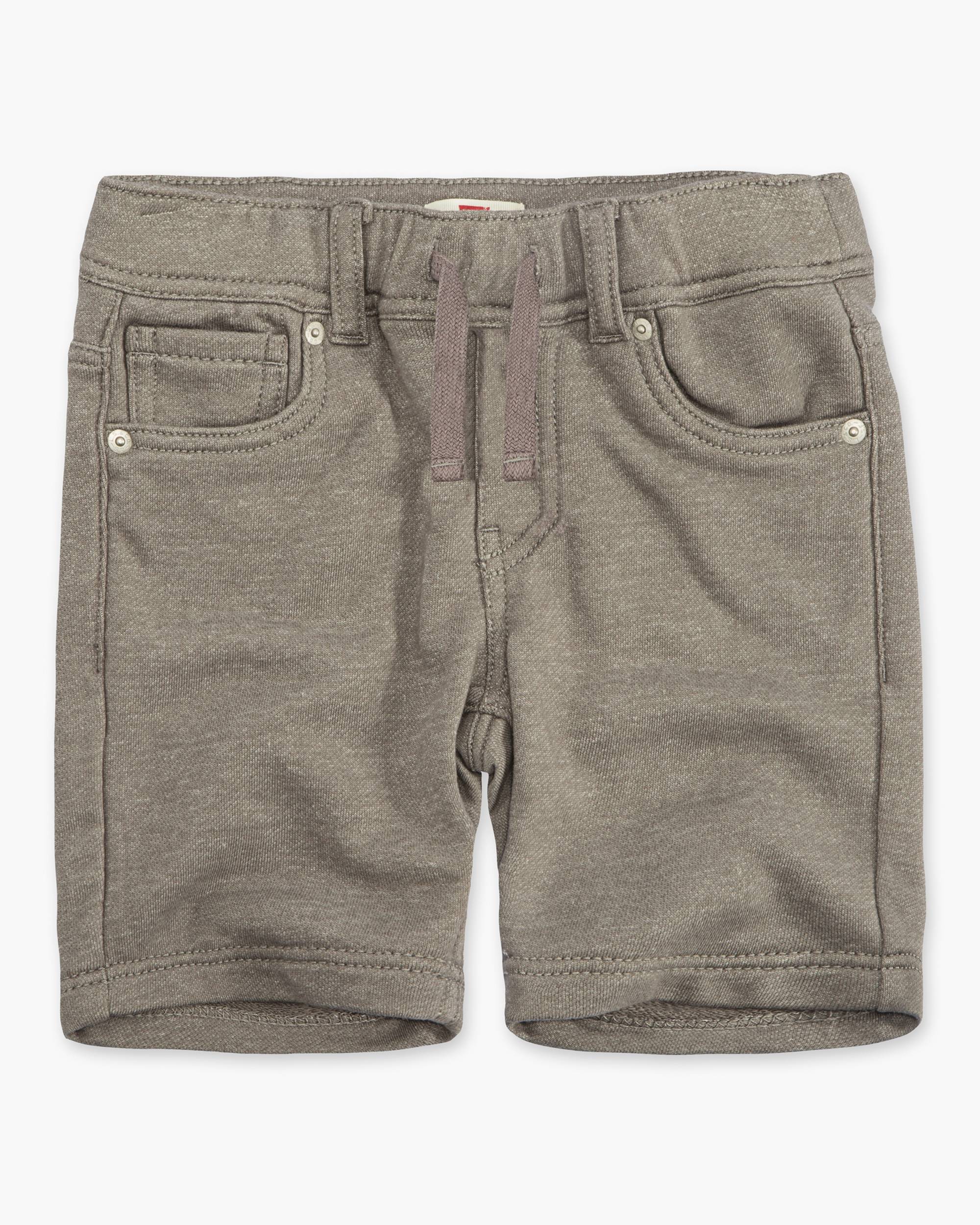 Little Boys 4-7x Knit Jogger Shorts 1