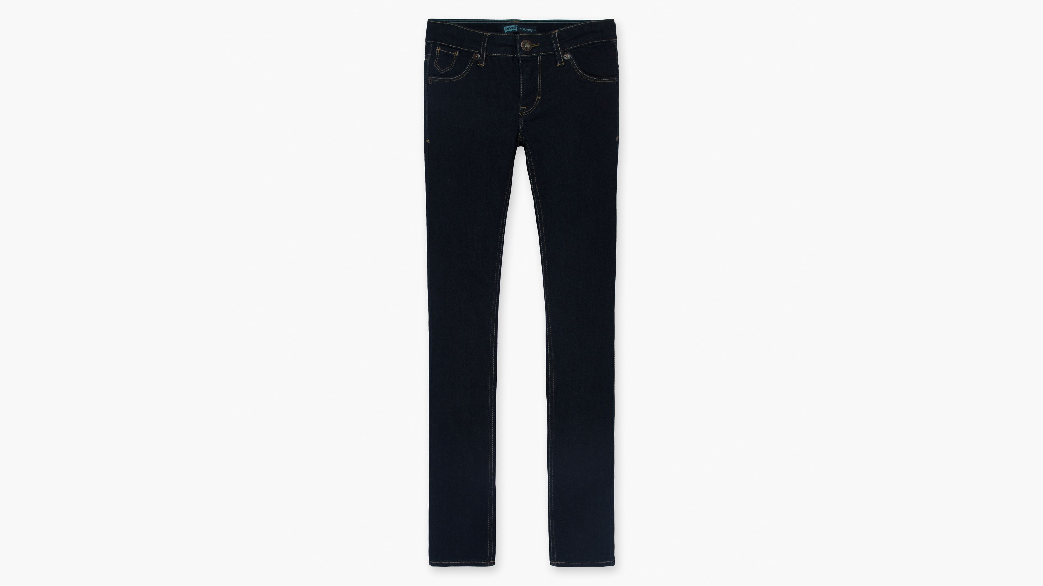 711 Skinny Fit Big Girls Jeans 7-16 - Dark Wash | Levi's® US