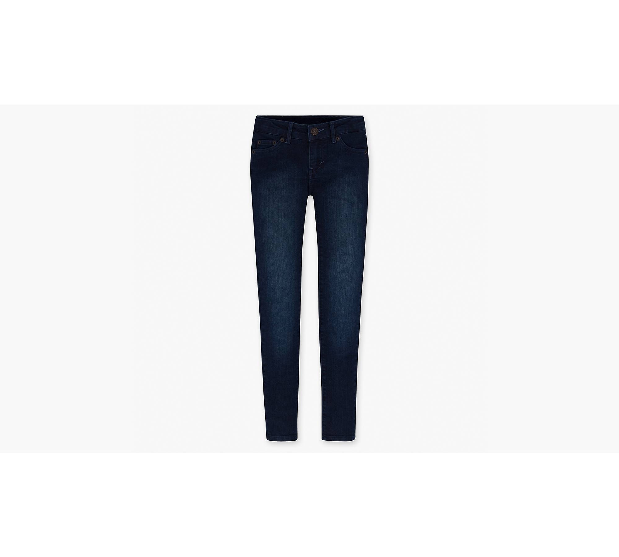 710 Super Skinny Big Girls Jeans 7-16 - Dark Wash | Levi's® US