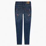 Little Girls 4-6x 710 Super Skinny Back Pocket Jeans 2