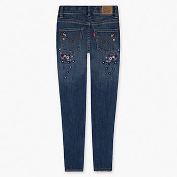 Little Girls 4-6x 710 Super Skinny Back Pocket Jeans 2